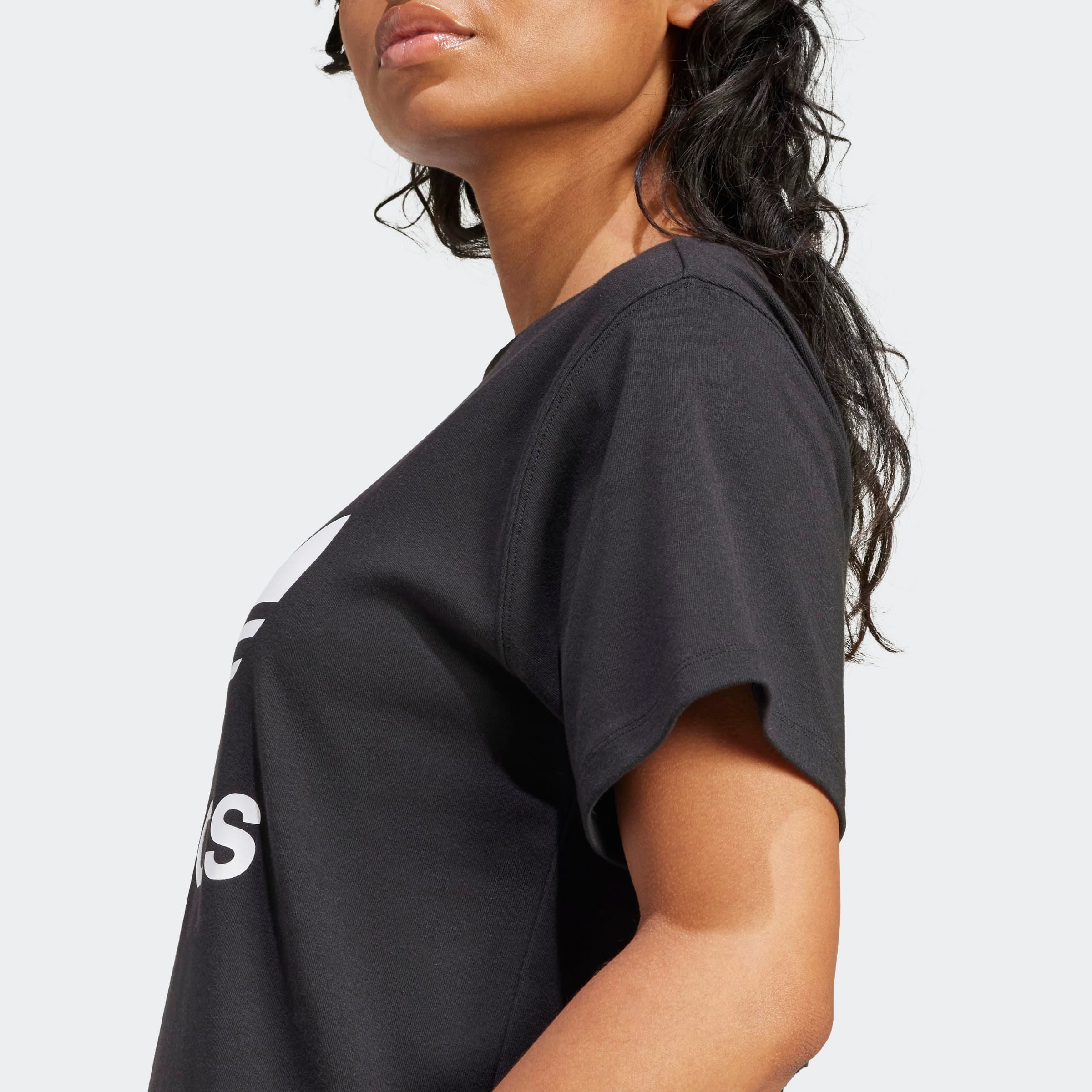 adidas Originals T-shirt TREFOIL TEE Basic shirt met grote trefoil logoprint