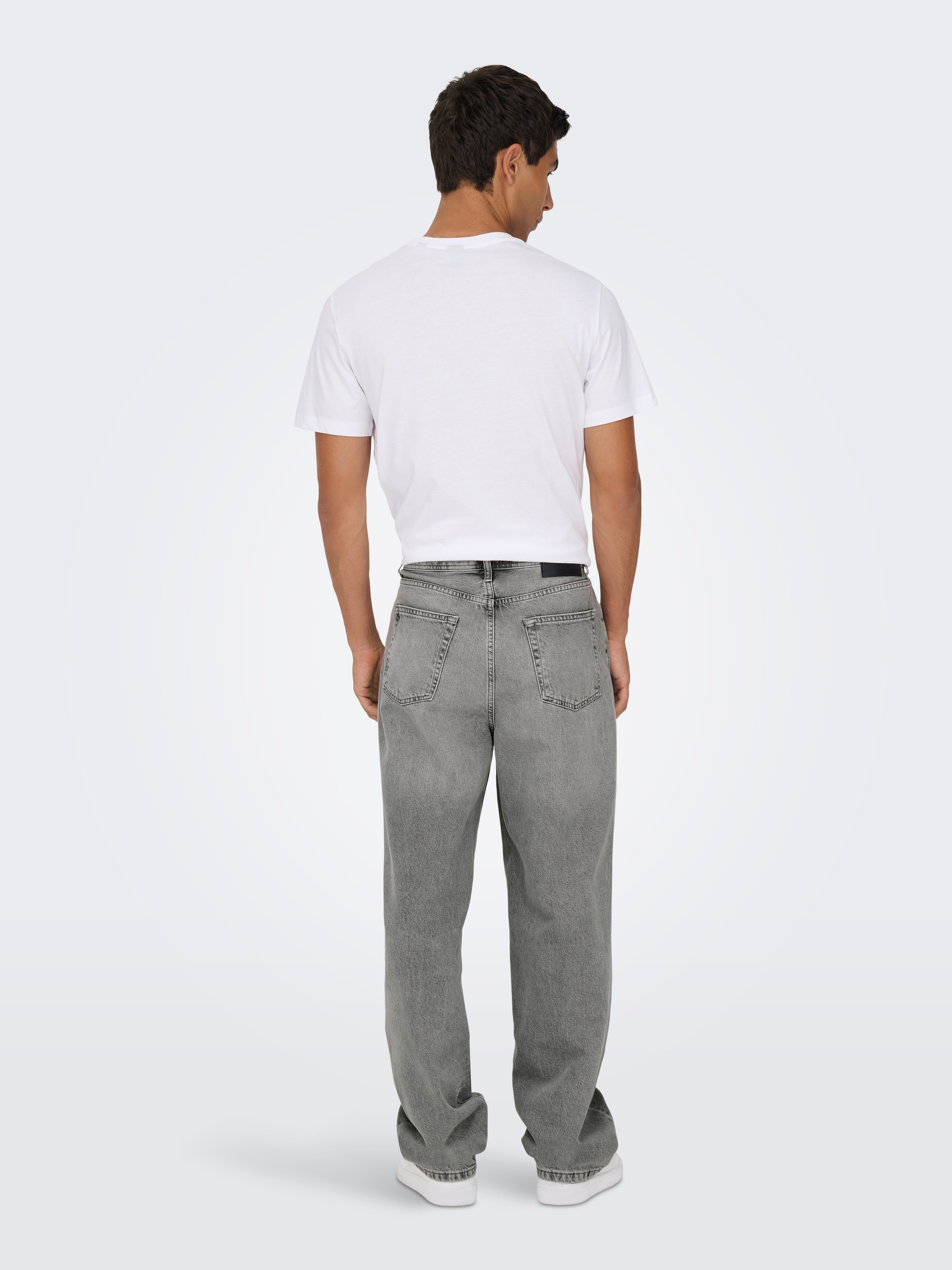 ONLY & SONS Loose fit jeans ONSFADE LOOSE WB 6778 A14 DNM NOOS