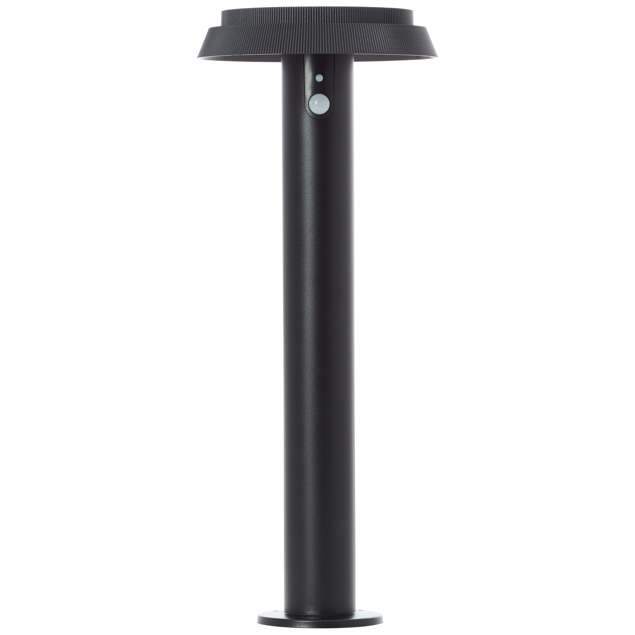 Brilliant Leuchten Led-sokkellamp Alvero LED-buitenlamp, solar, bewegingsmelder, 50 cm, 500 lm, 3000 K