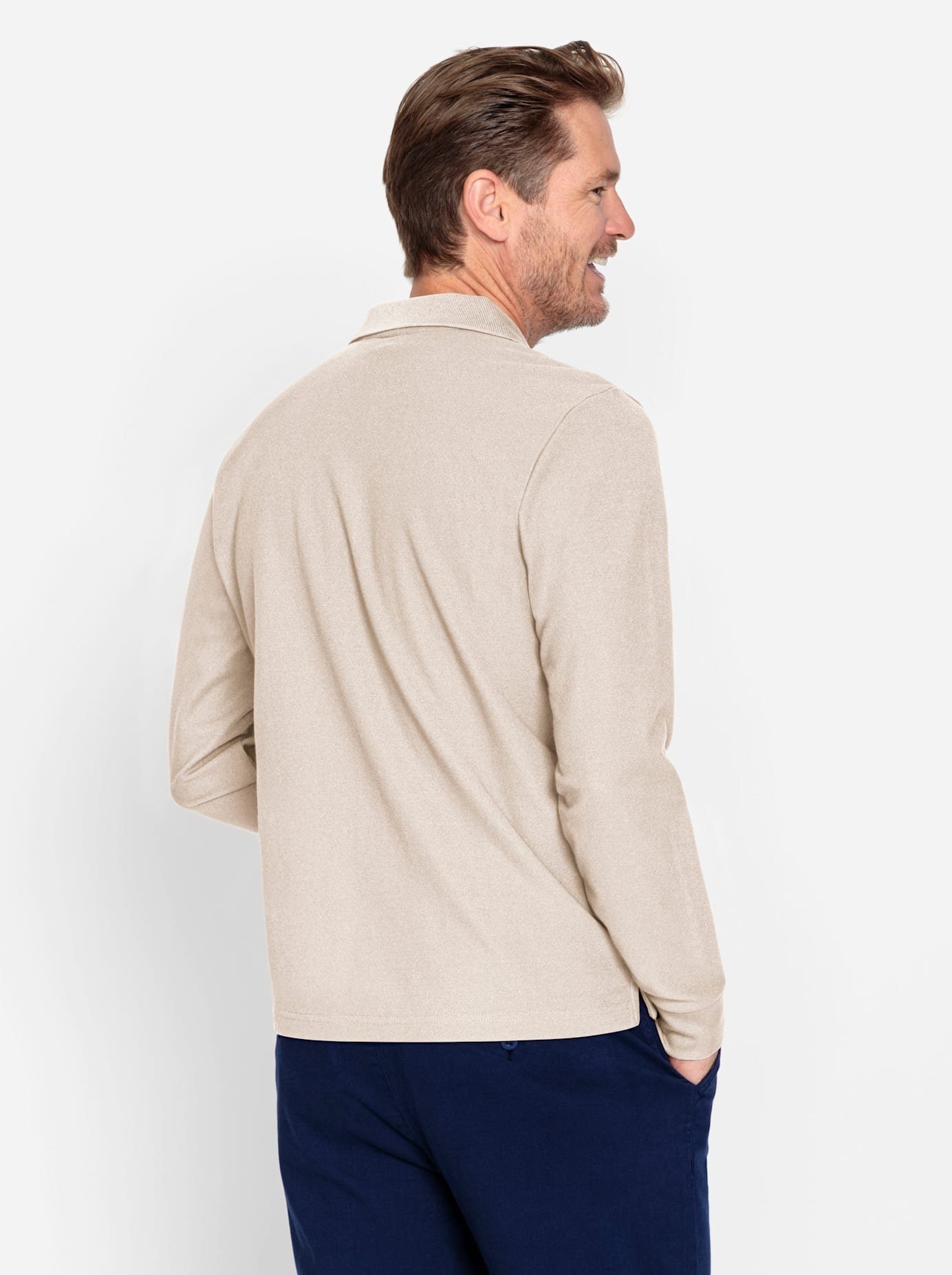 Catamaran Poloshirt met lange mouwen (1-delig)