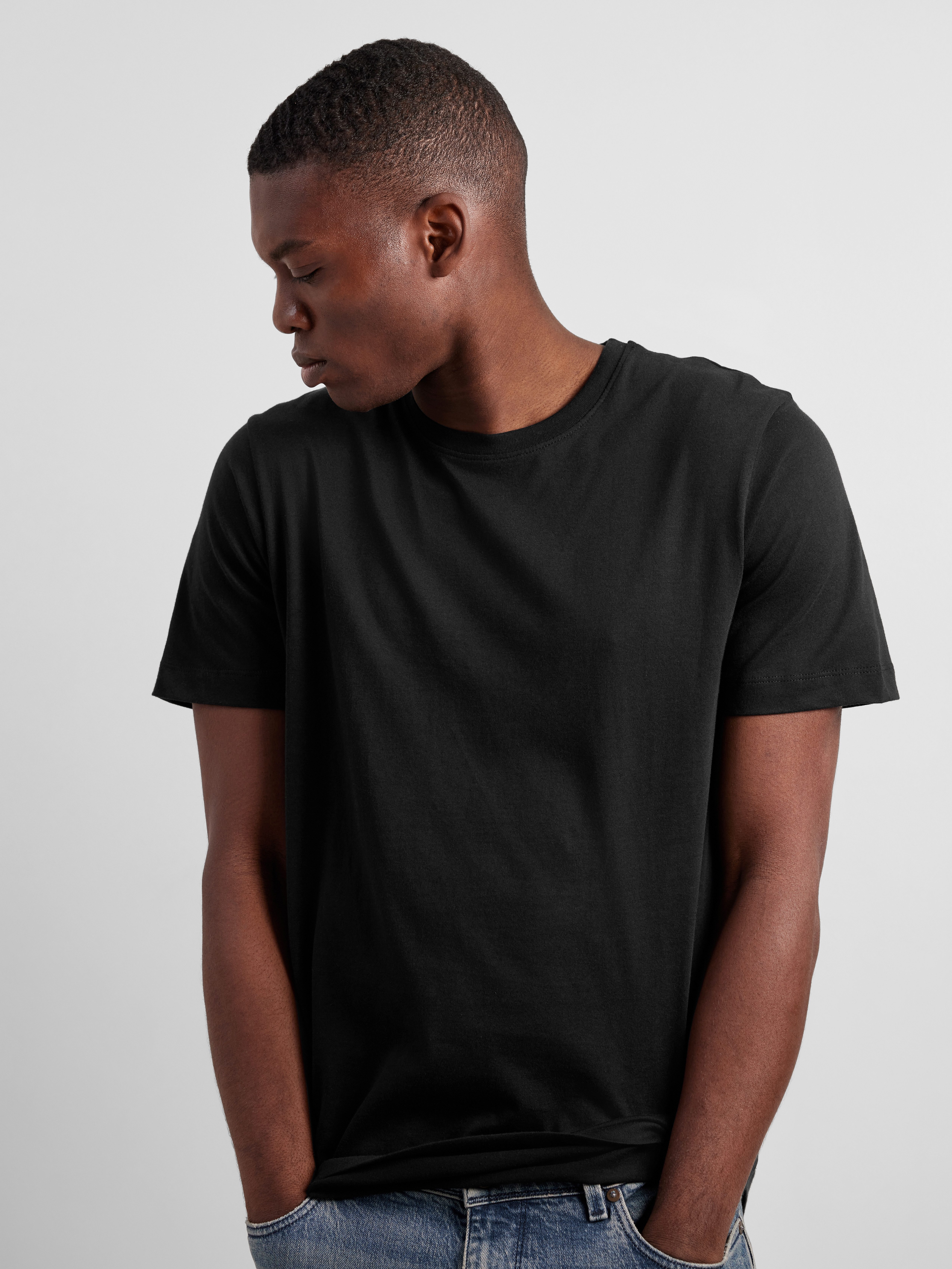 SELECTED HOMME Shirt met ronde hals SLHCORMAC SS O-NECK TEE 5 PACK NOOS (set, 5-delig)