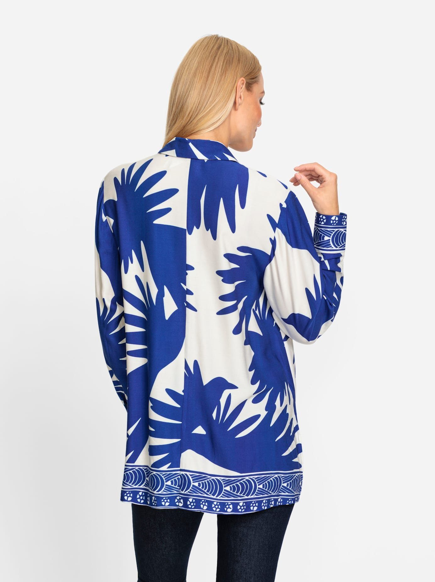 heine Gedessineerde blouse