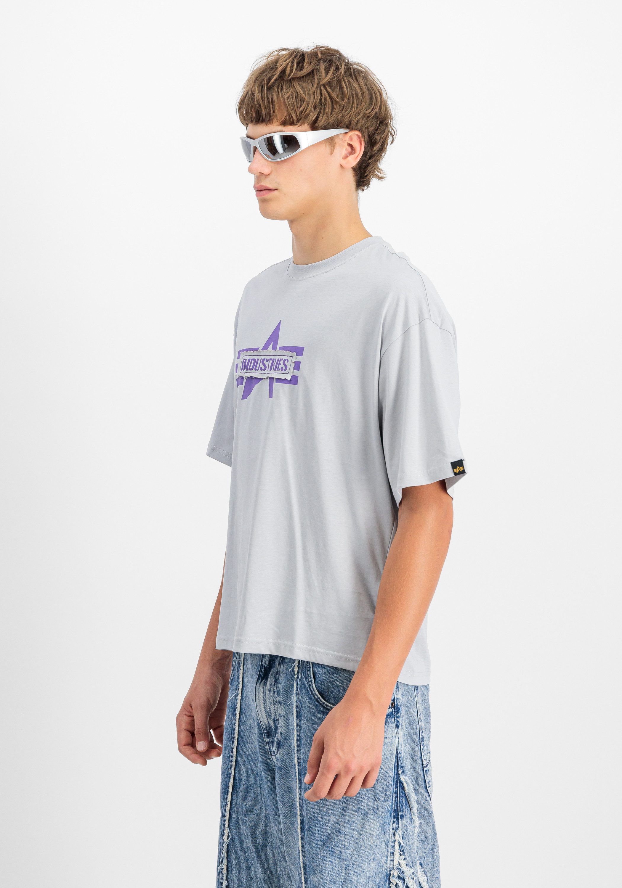 Alpha Industries T-shirt Logo Edge T-Shirt