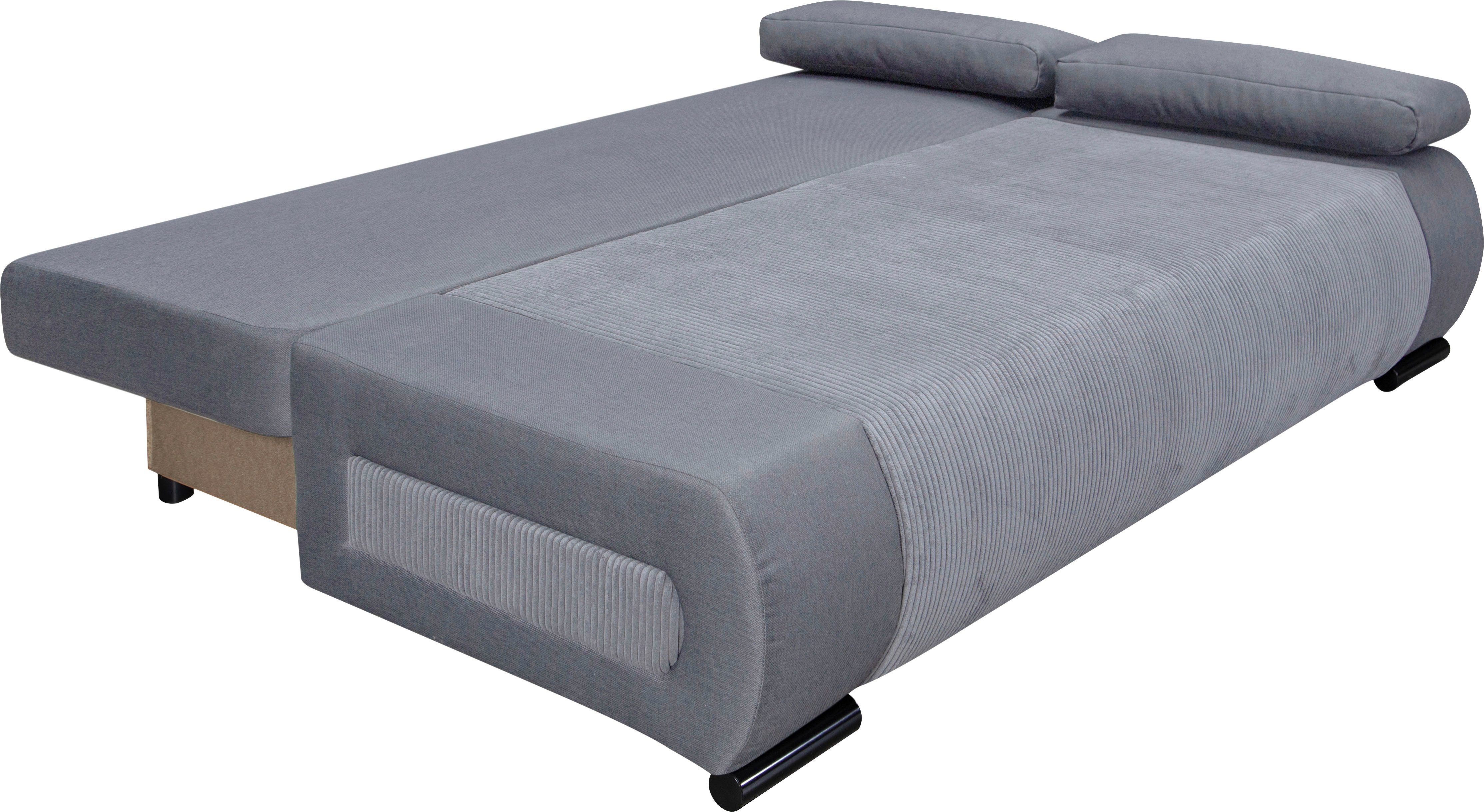 COLLECTION AB Slaapbank Moritz met slaapbank functie en bedbox, comfortabele binnenvering