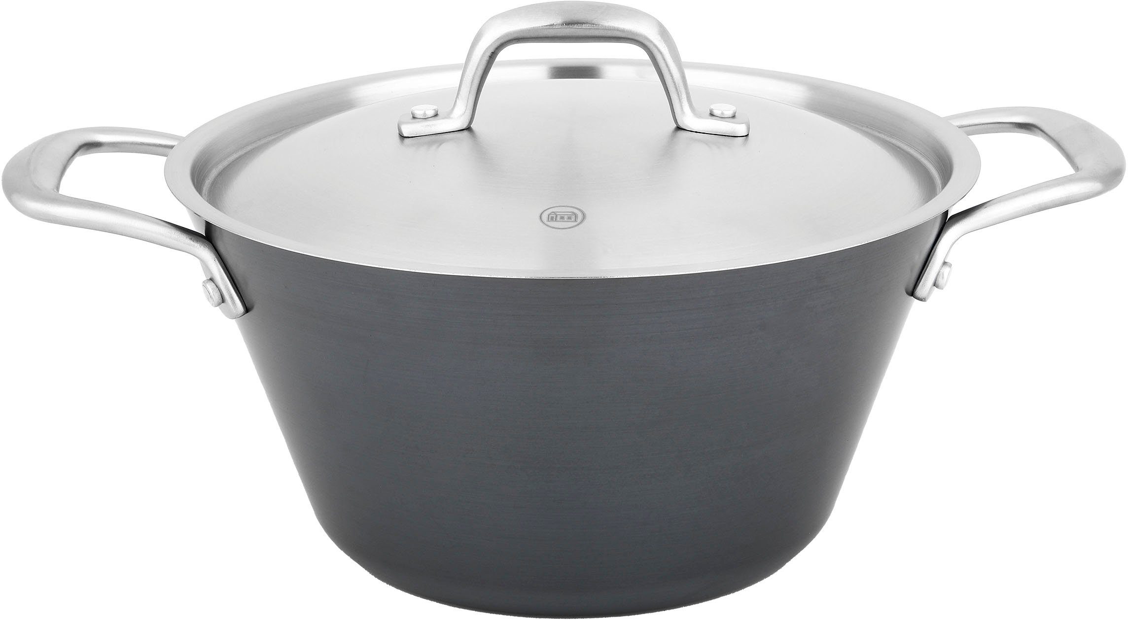 CS-Solingen Braadpan Altena Ø 24 cm, inductie braadpannen zilver(kleur)