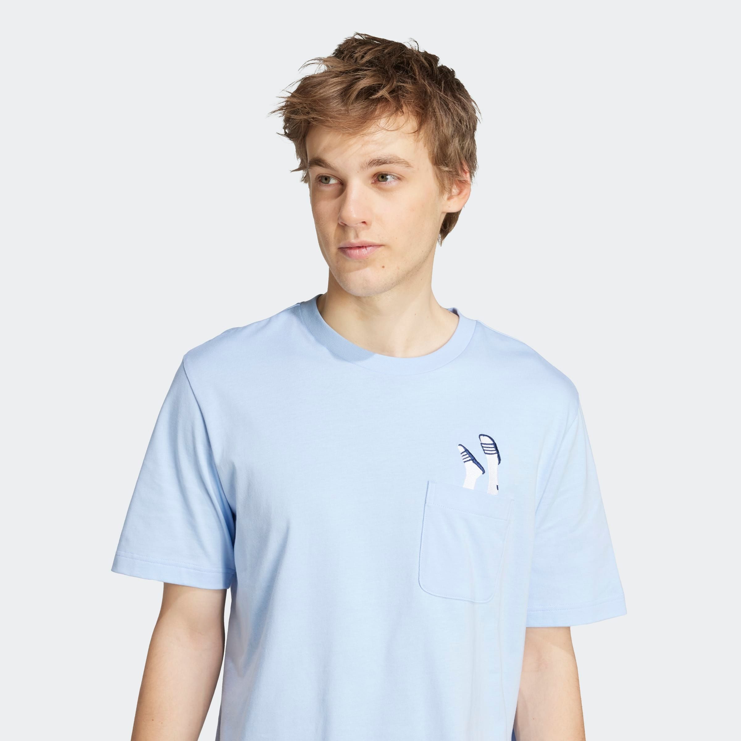 adidas Sportswear T-shirt M L SLIDE PKT T
