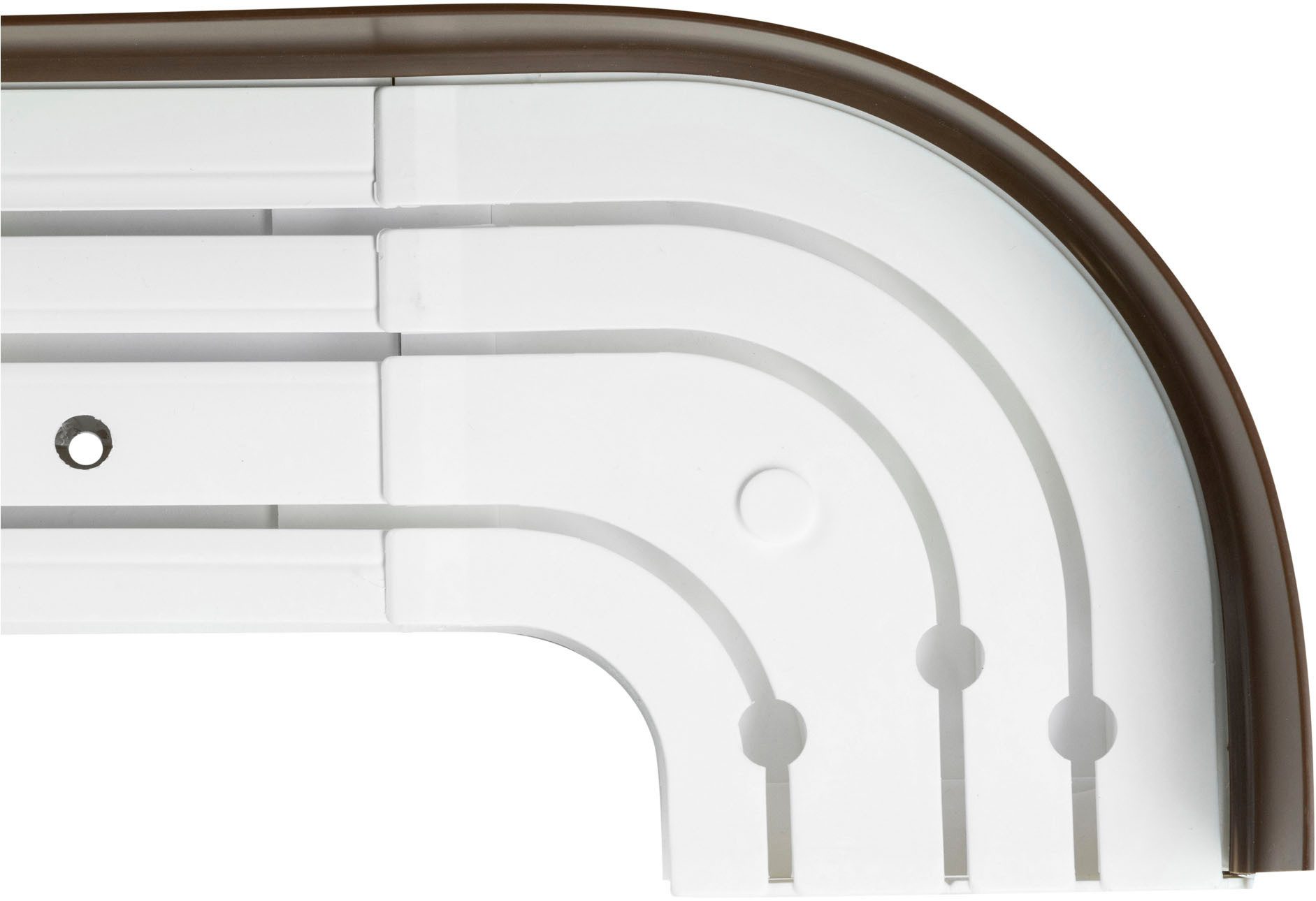 SN DECO GROUP Gordijnrail SH3 met rand 7,5 cm (1 stuk)