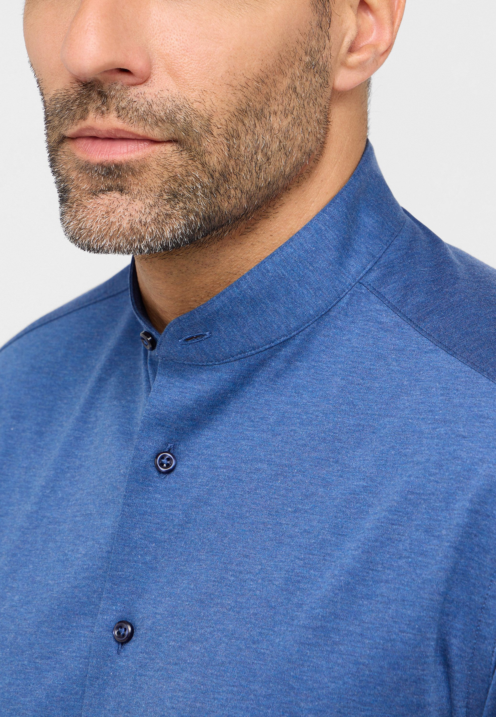 Eterna Overhemd met lange mouwen MODERN FIT NON IRON (strijkvrij)