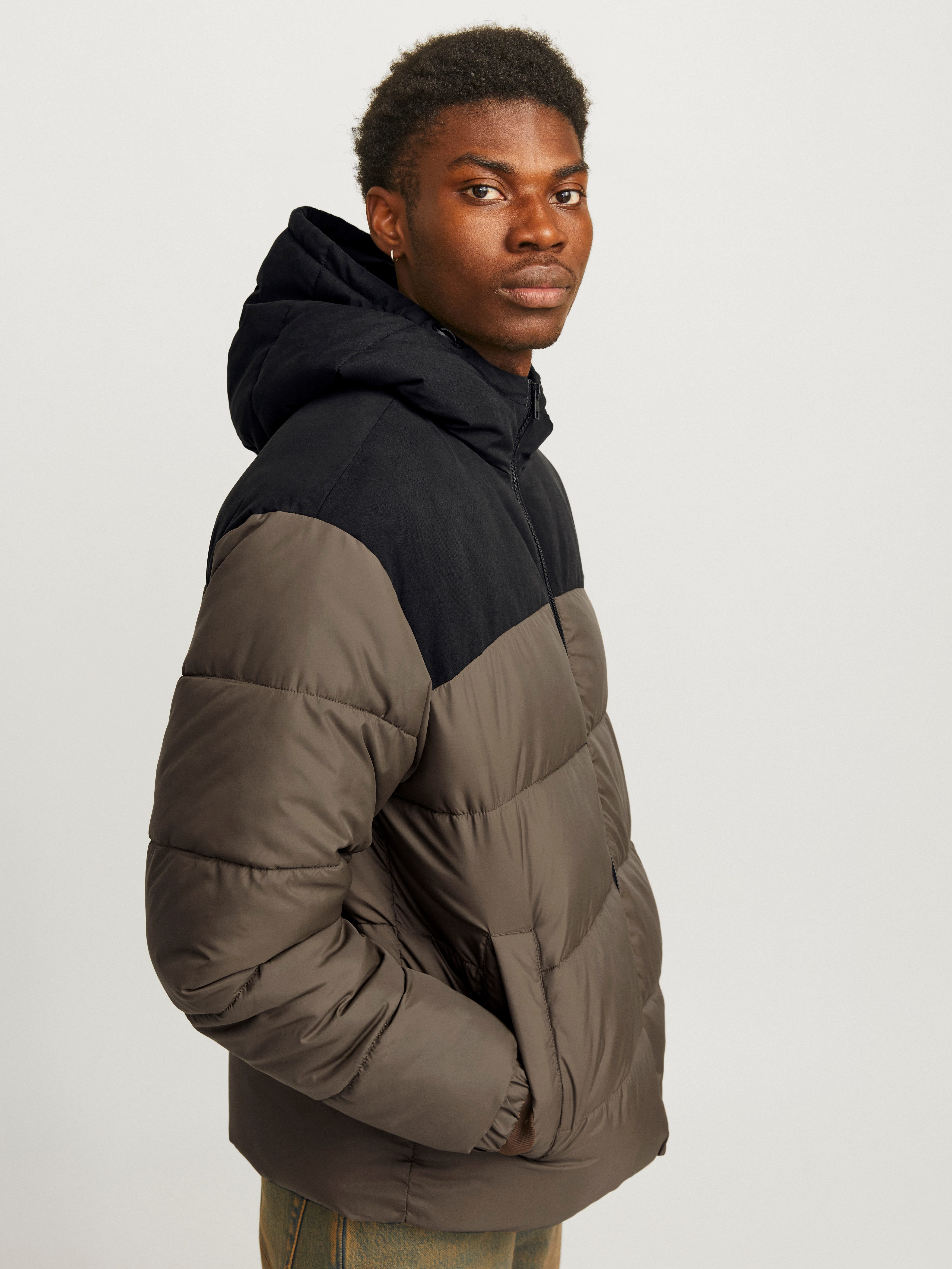 Jack & Jones Gewatteerde jas JJMOON HOOD PUFFER