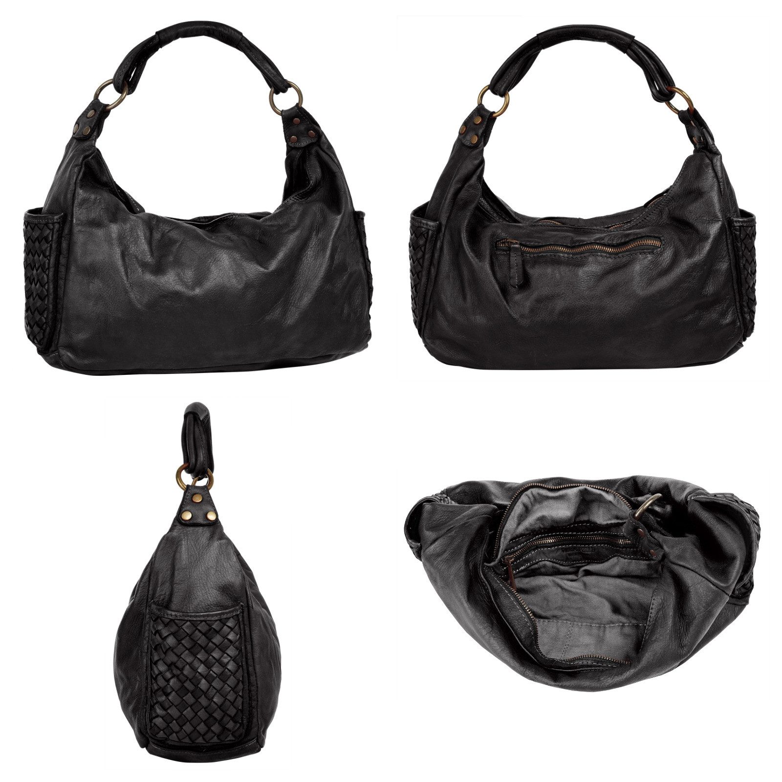 Samantha Look Tas echt leer, made in italy