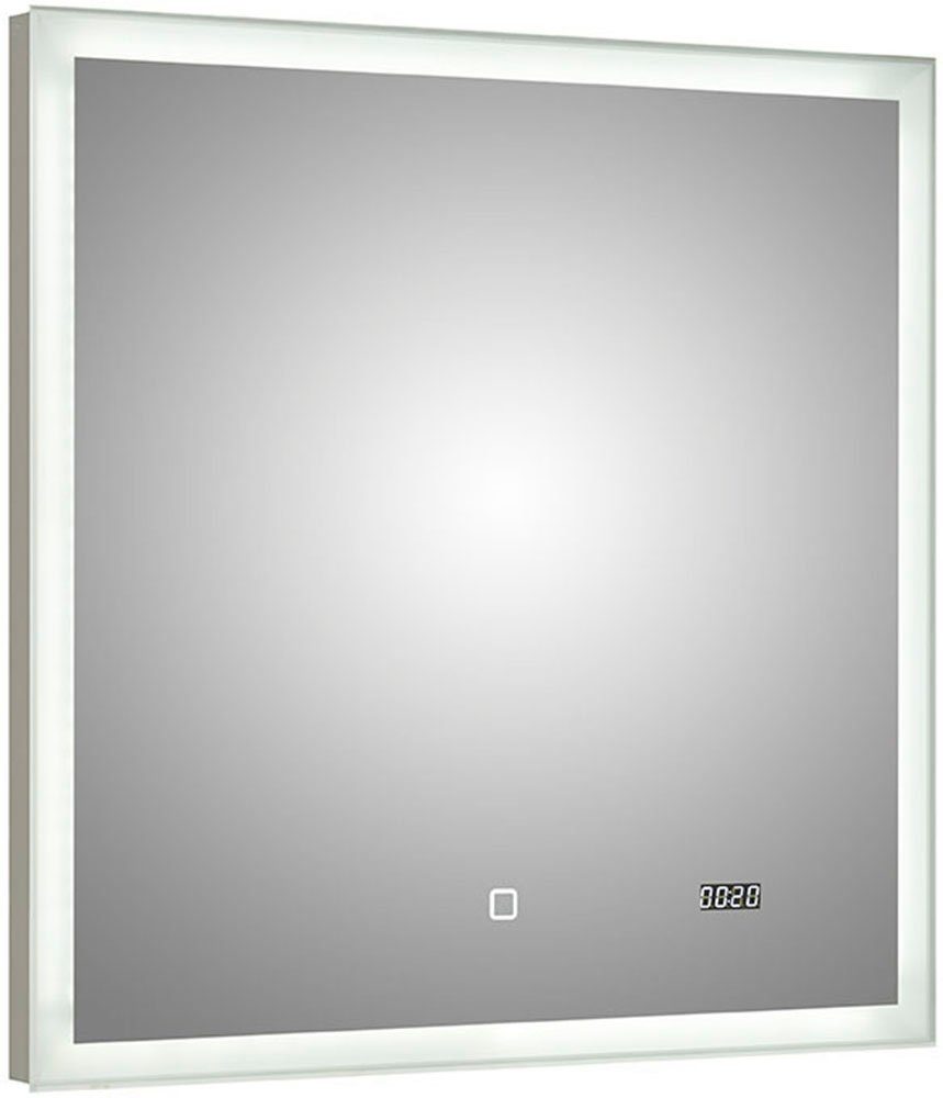Saphir Badkamerserie Quickset 2-delig, keramieken opzetwasbak met led-spiegel Wastafelmeubel 73 cm breed, inclusief deurdemper, 2 laden (5-delig)