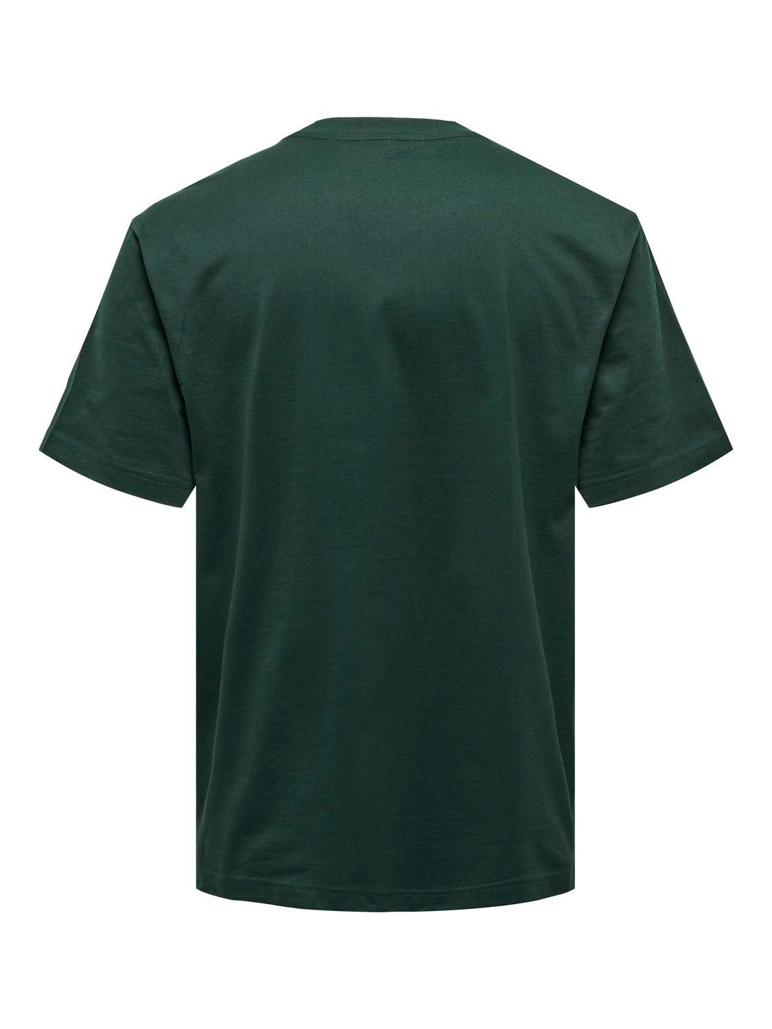 ONLY & SONS Shirt met ronde hals ONSFRED RLX SS TEE
