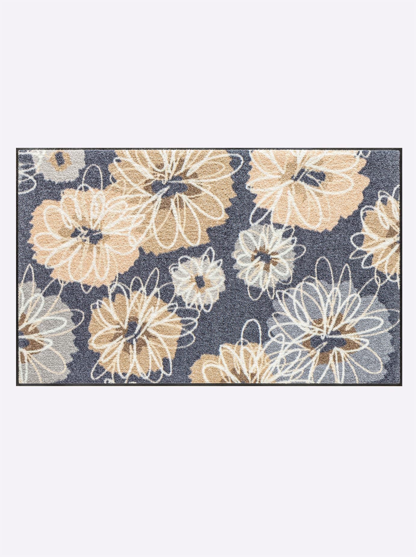 Salonloewe Mat deurmatten grijs