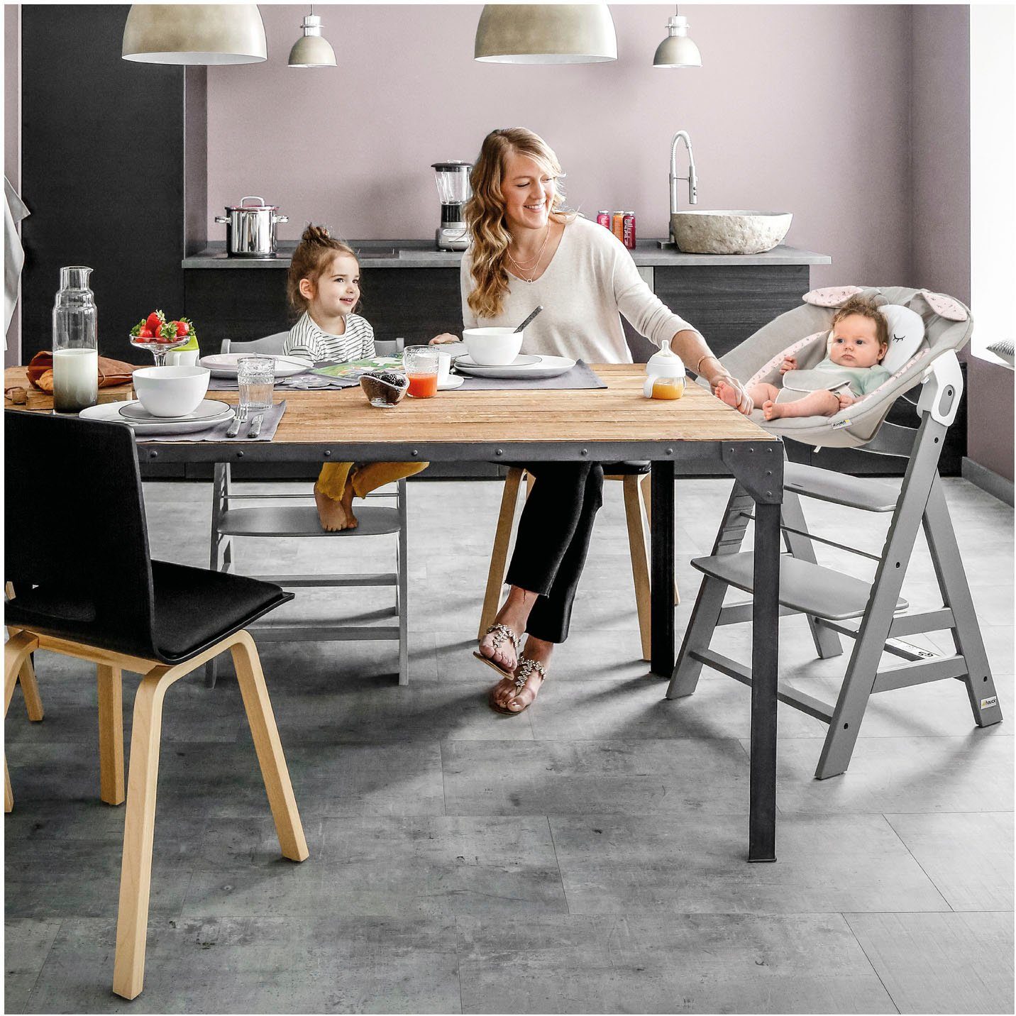Hauck Opzet voor de kinderstoel Alpha Bouncer 2in1 Winnie the Pooh beige