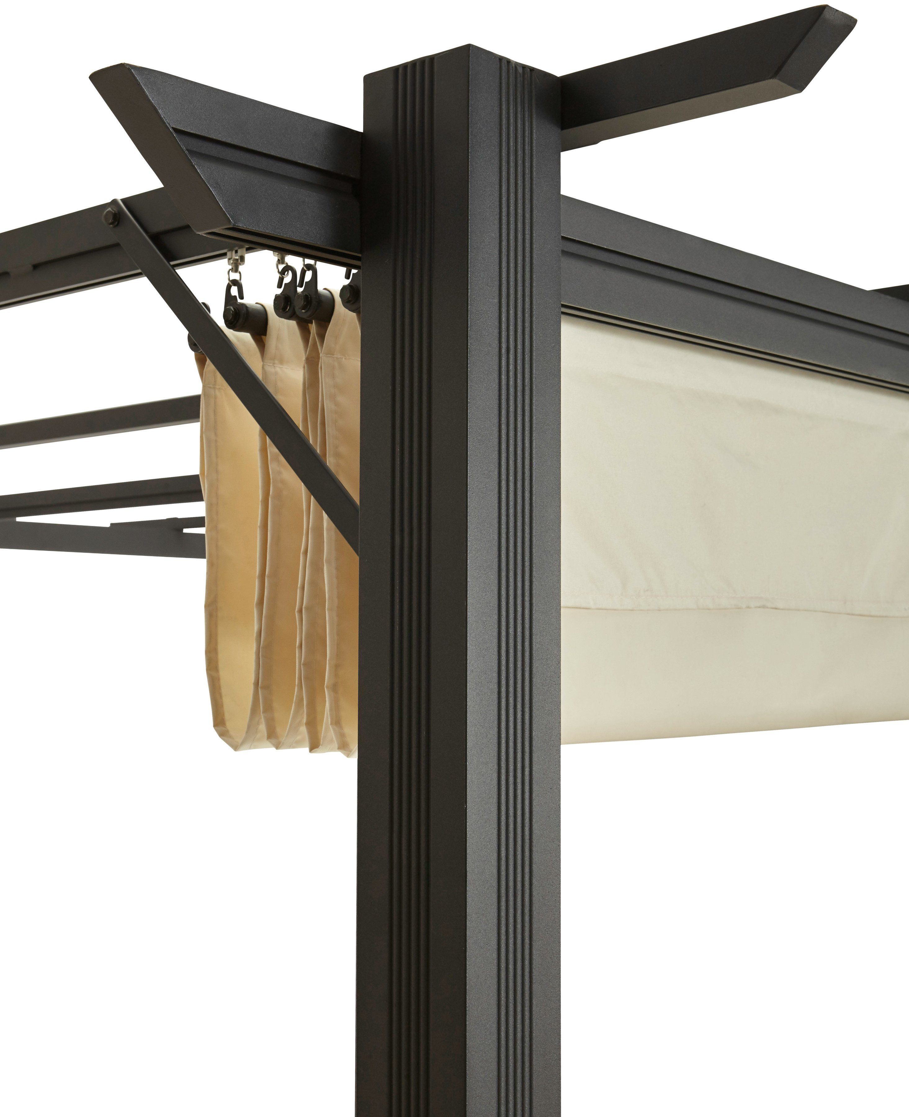 KONIFERA Tuinprieel Pergola Tilos Bxdxh: 400x300x216 cm