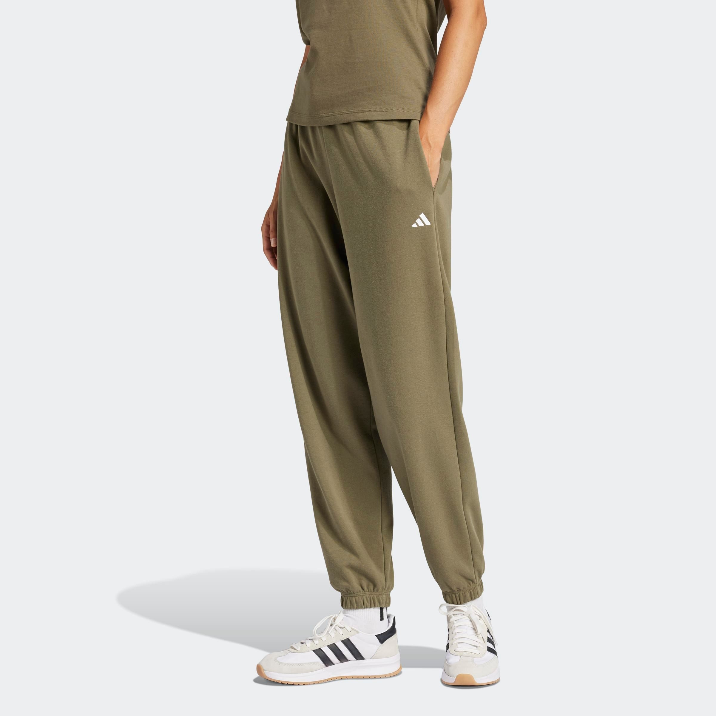 adidas Sportswear Sportbroek W SL FT CF PT Joggingbroek van zacht French Terry materiaal (1-delig)