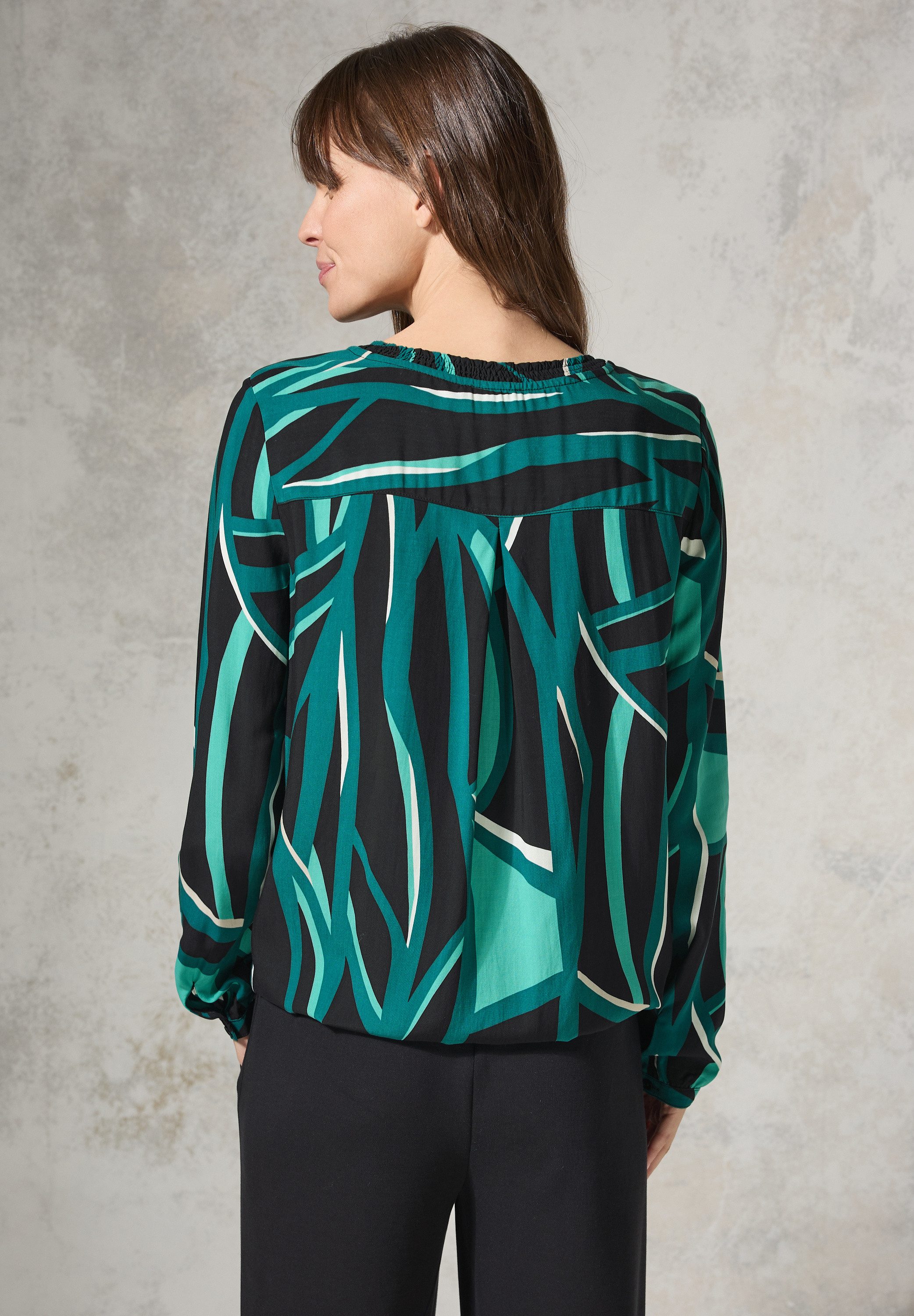 Cecil Blouse met lange mouwen met print all-over