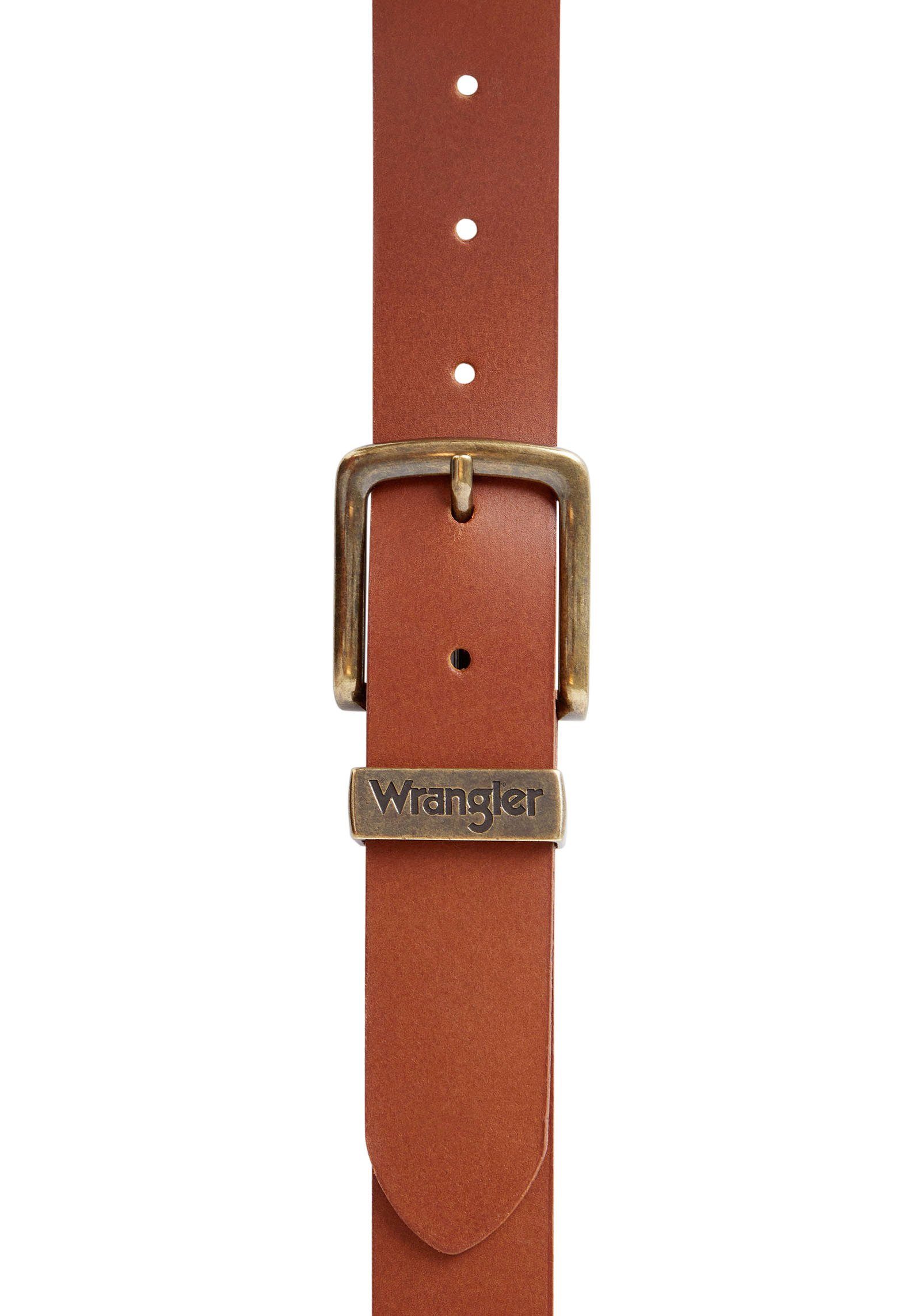 Wrangler Leren riem METAL LOOP