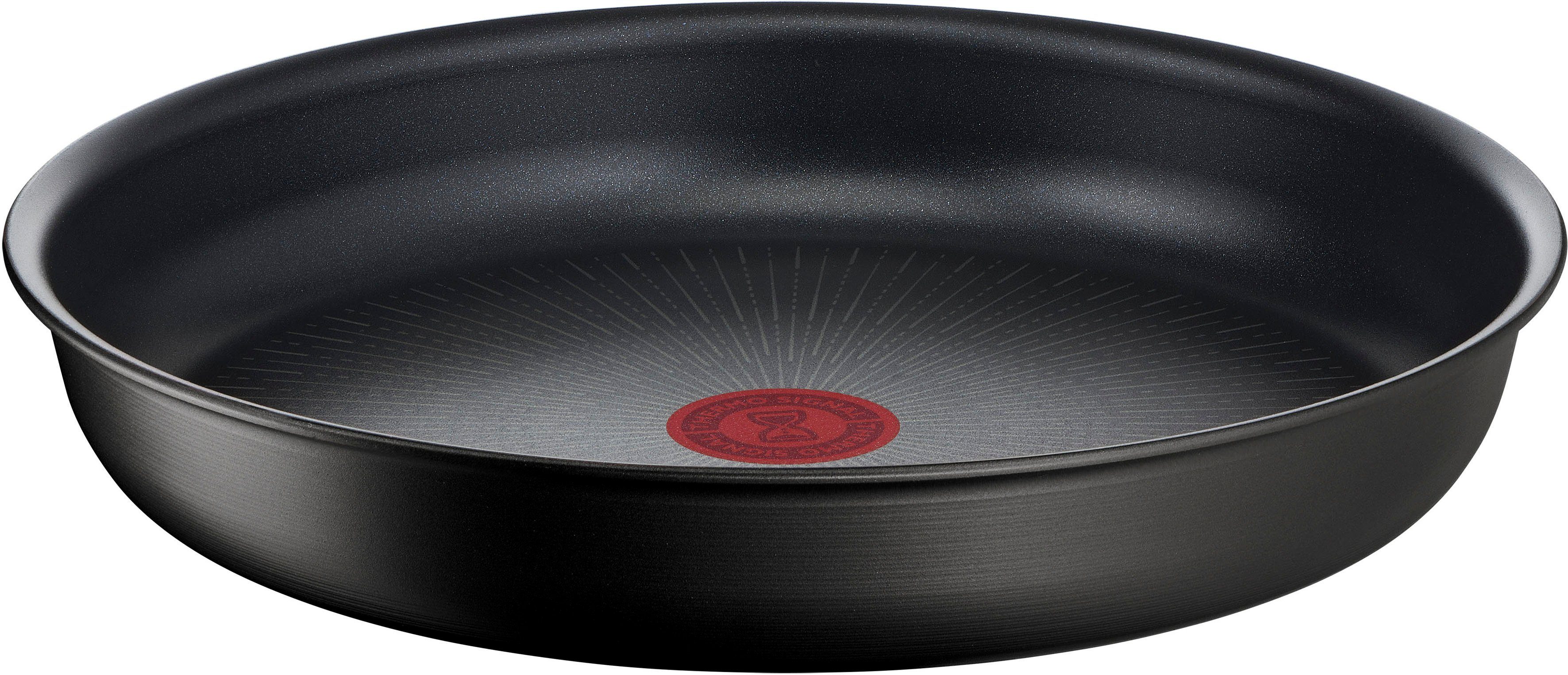 Tefal Pannenset Ingenio Unlimited opvouwbaar, anti-aanbakcoating, inductie, gemaakt in frankrijk, compact (set, 3-delig)