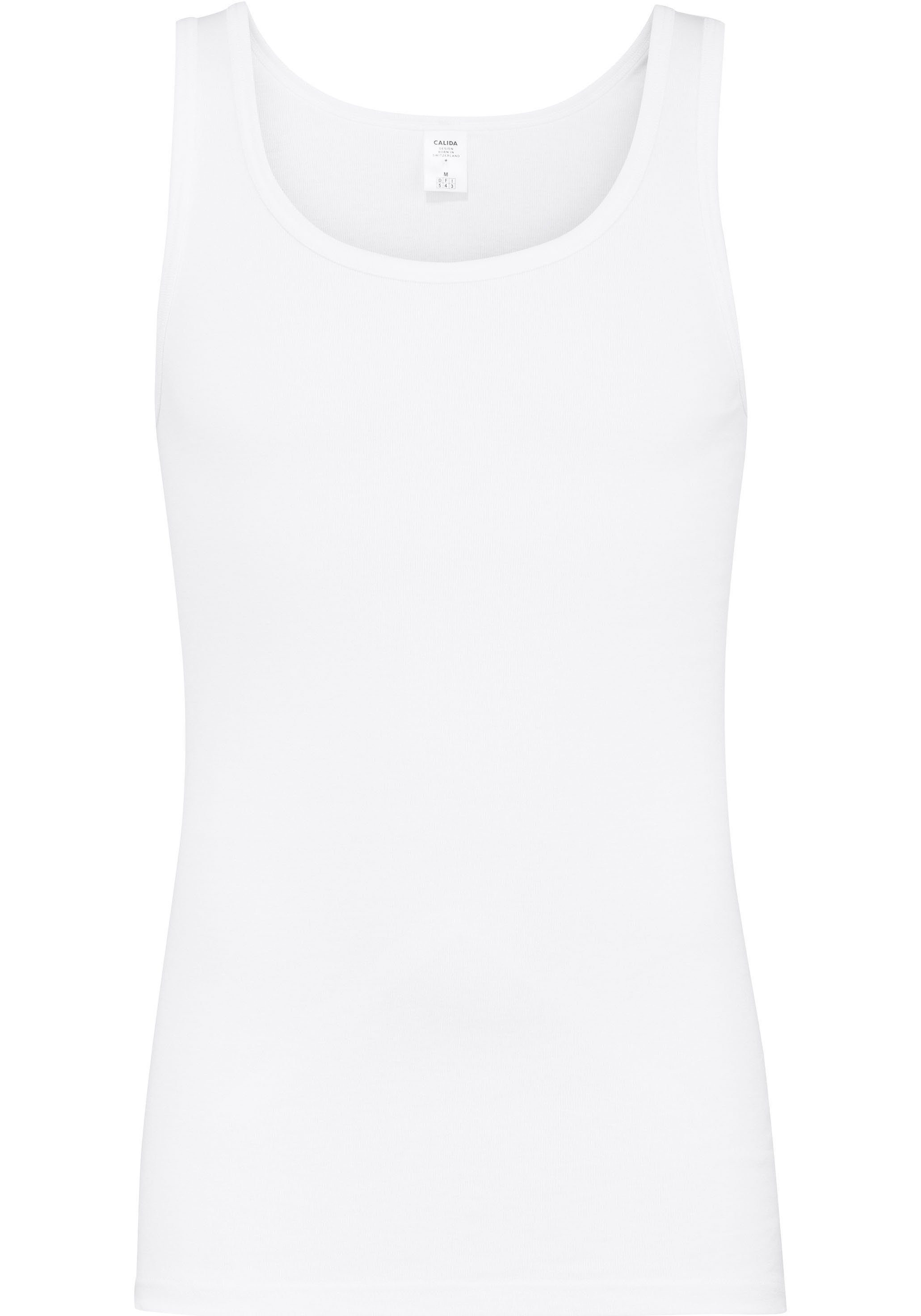 CALIDA Hemd Twisted Cotton met klassieke vorm