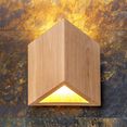 spot light led-wandlamp trekant beige