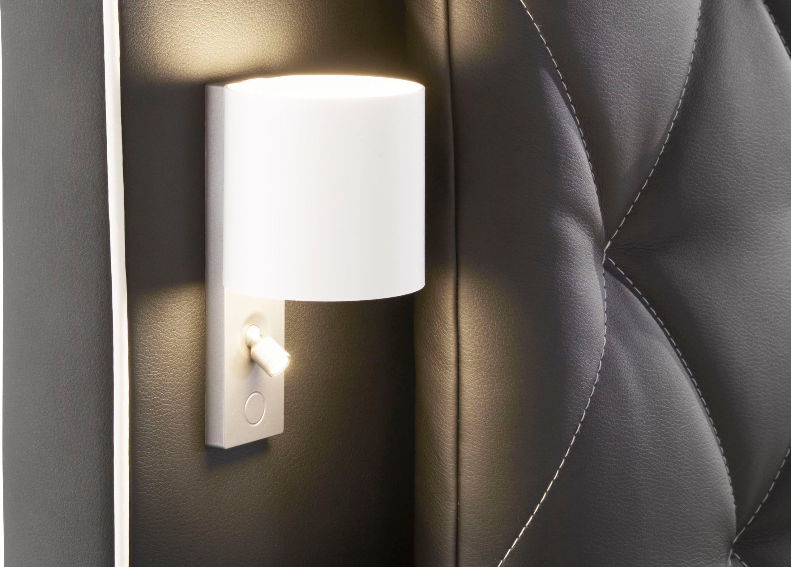 COLLECTION AB Boxspring inclusief bedkist, ledverlichting en topmatras