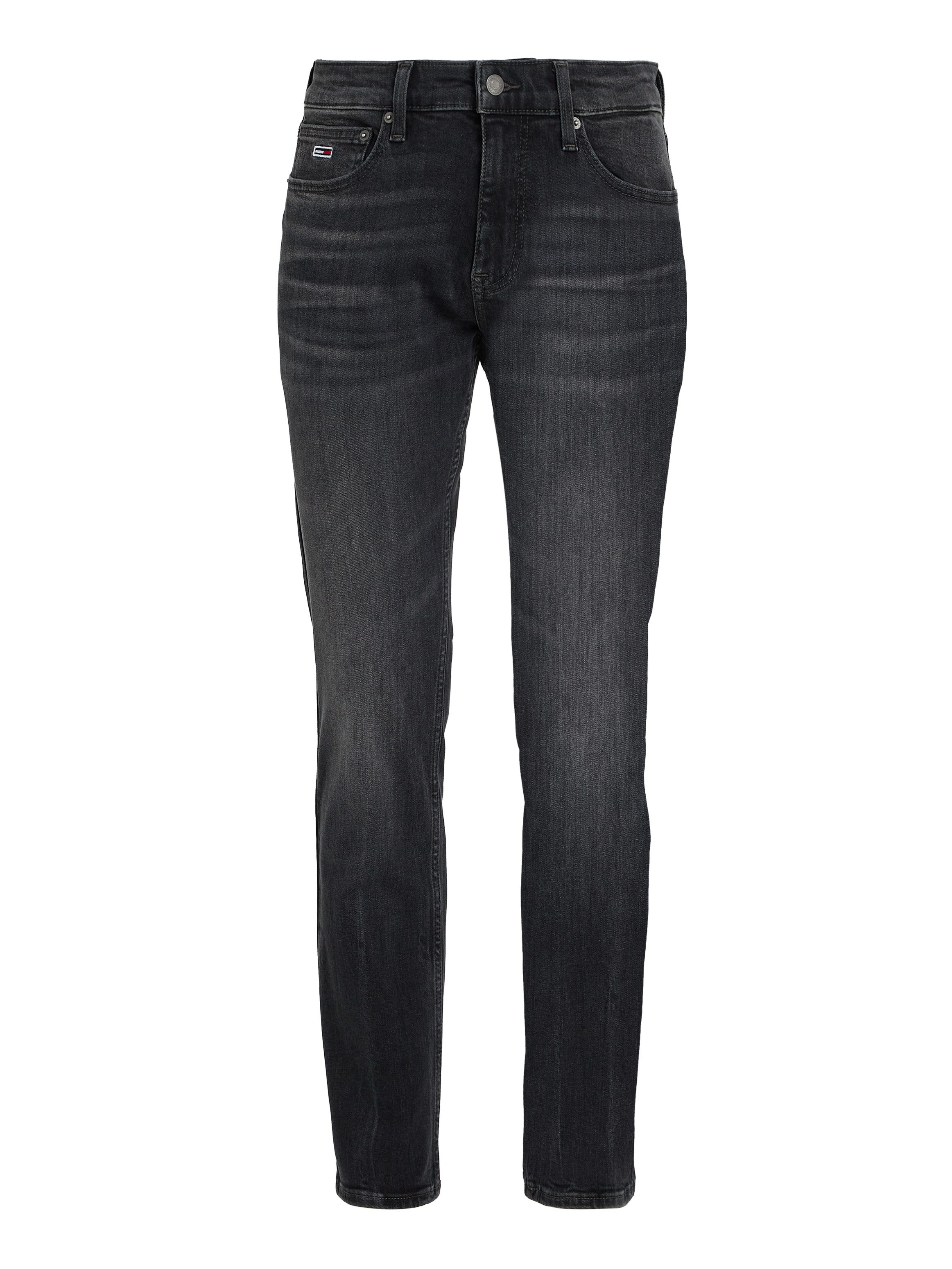 TOMMY JEANS Slim fit jeans SCANTON SLIM met gestempeld logo