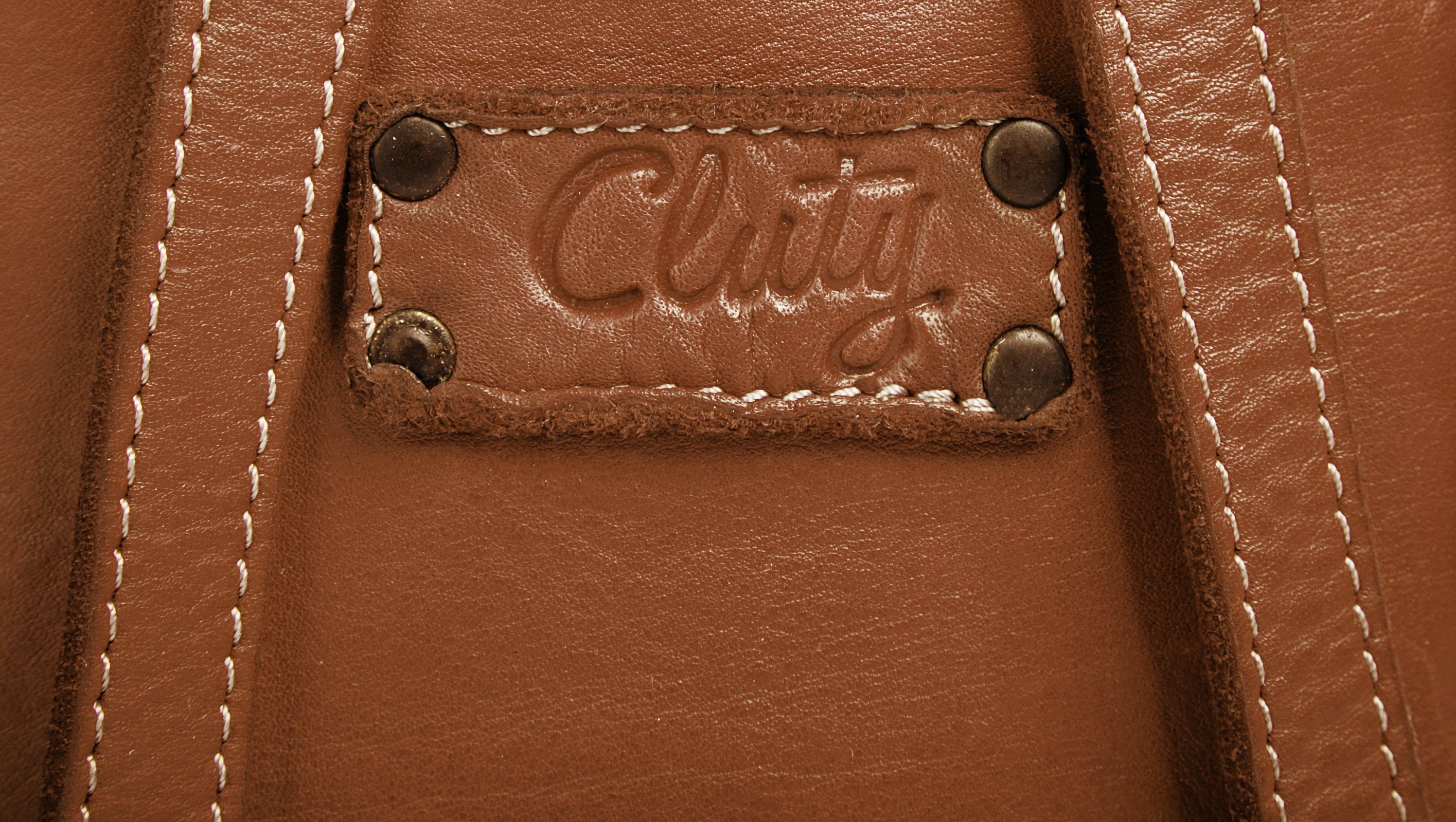 Cluty Rugzak echt leer, made in italy (1)