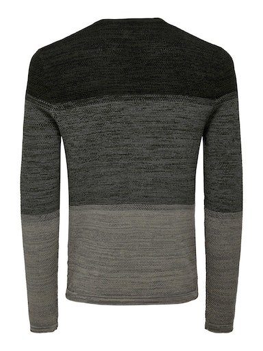 ONLY & SONS Trui met ronde hals ONSPANTER REG 12 STRUC CREW KNIT NOOS