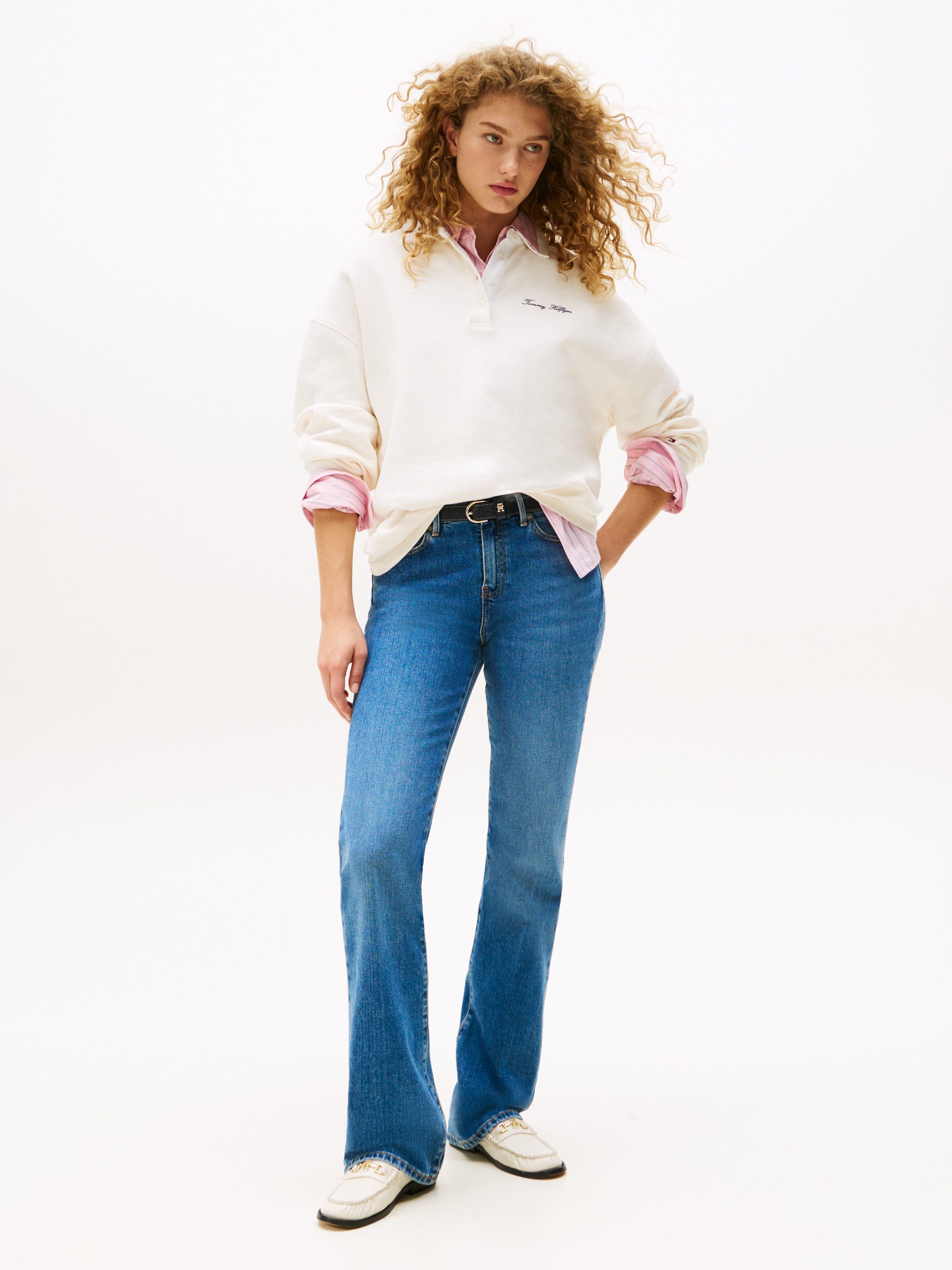 Tommy Hilfiger Bootcut jeans DNM FLO BOOTCUT RW