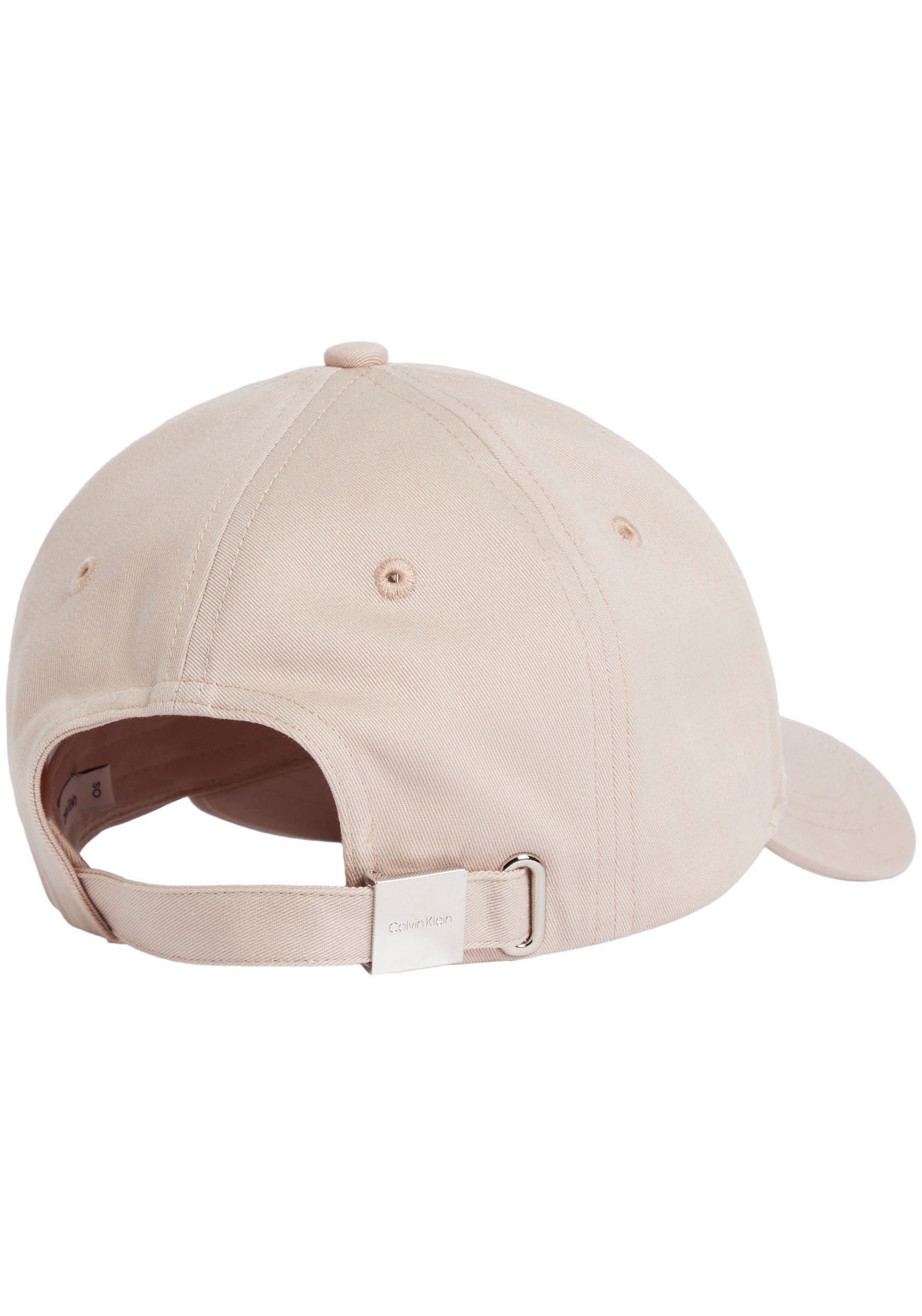 Calvin Klein Baseball pet CK METAL COTTON CAP Logoprand op de klem sluiting