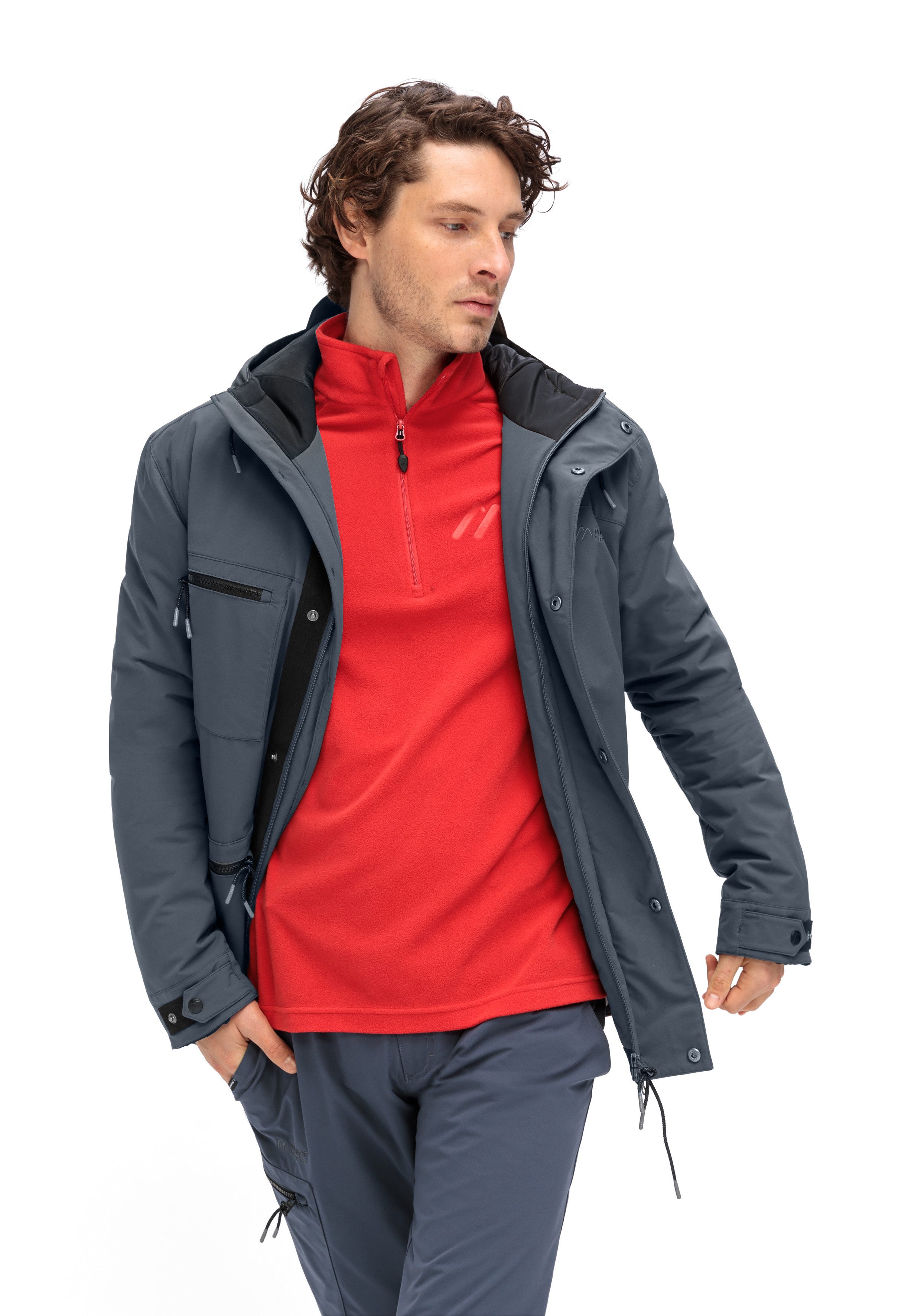 Maier Sports Functioneel jack R3 Zed M Heren jas, waterdichte outdoorjas, regular fit
