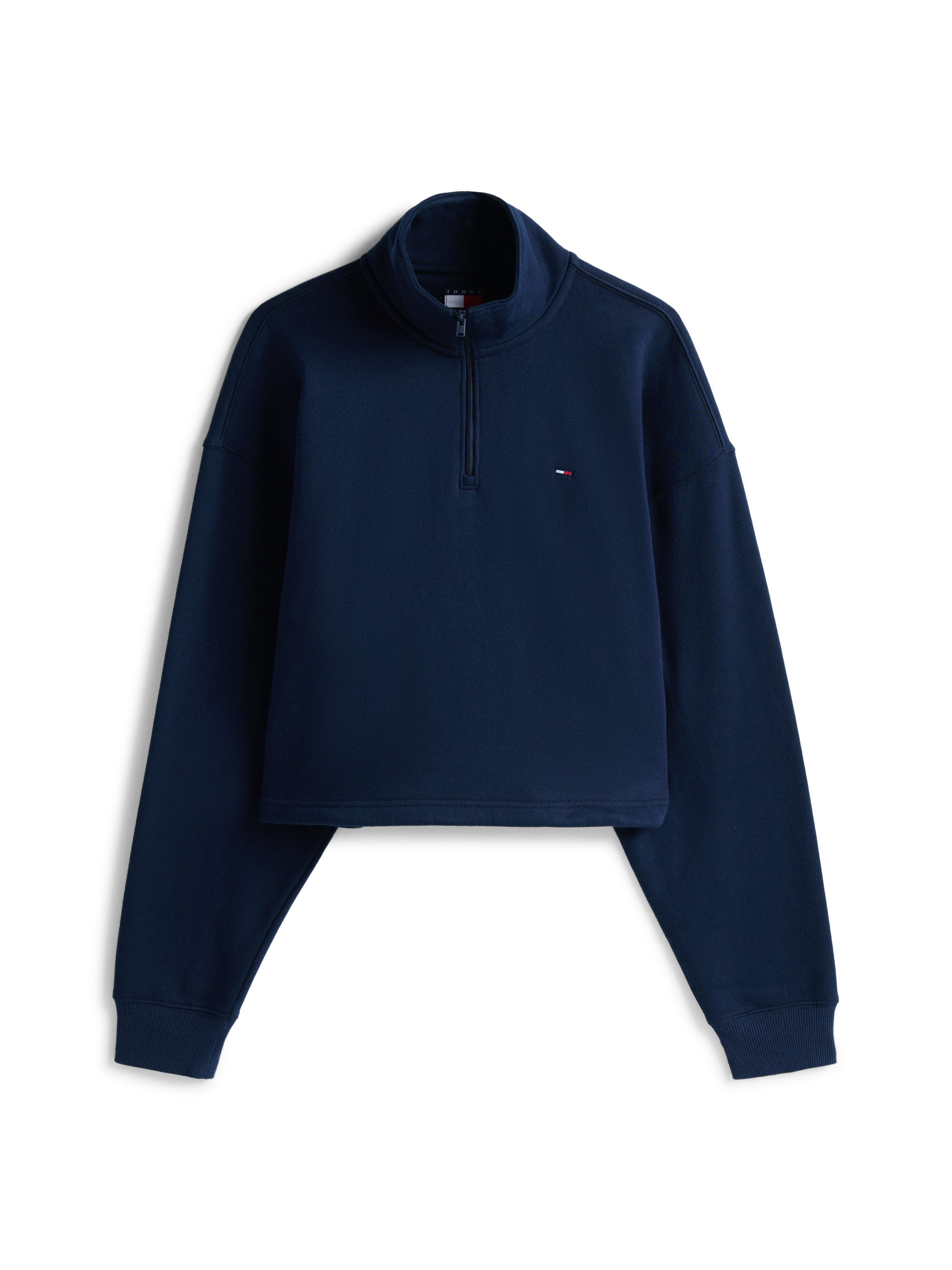 TOMMY JEANS Sweatshirt TJW BXY CRP 1/4 ZIP MOCK NECK