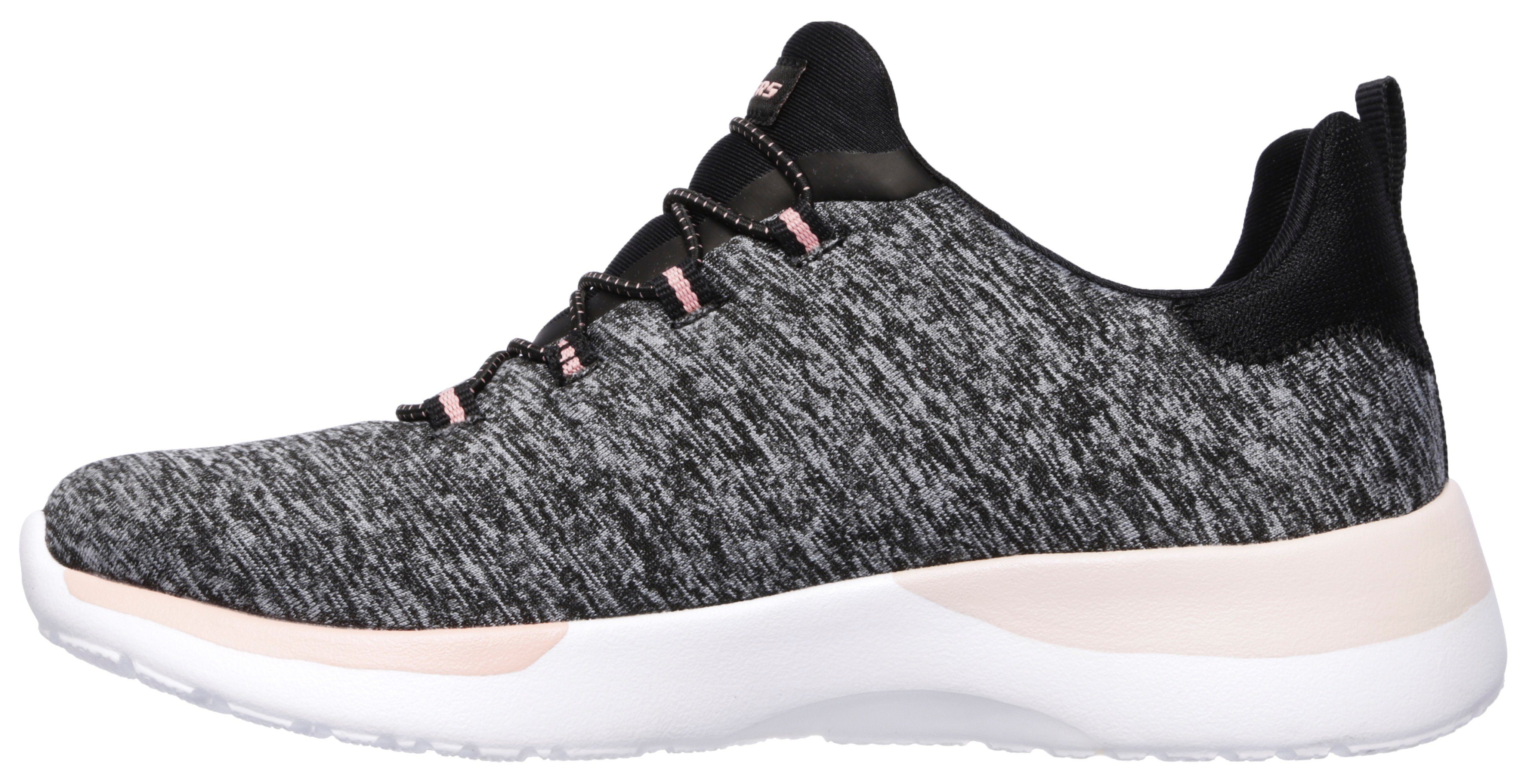 Skechers Slip-on sneakers DYNAMIGHT-BREAK-THROUGH Trainingsschoen, vrijetijdsschoen met praktische Gummitrek