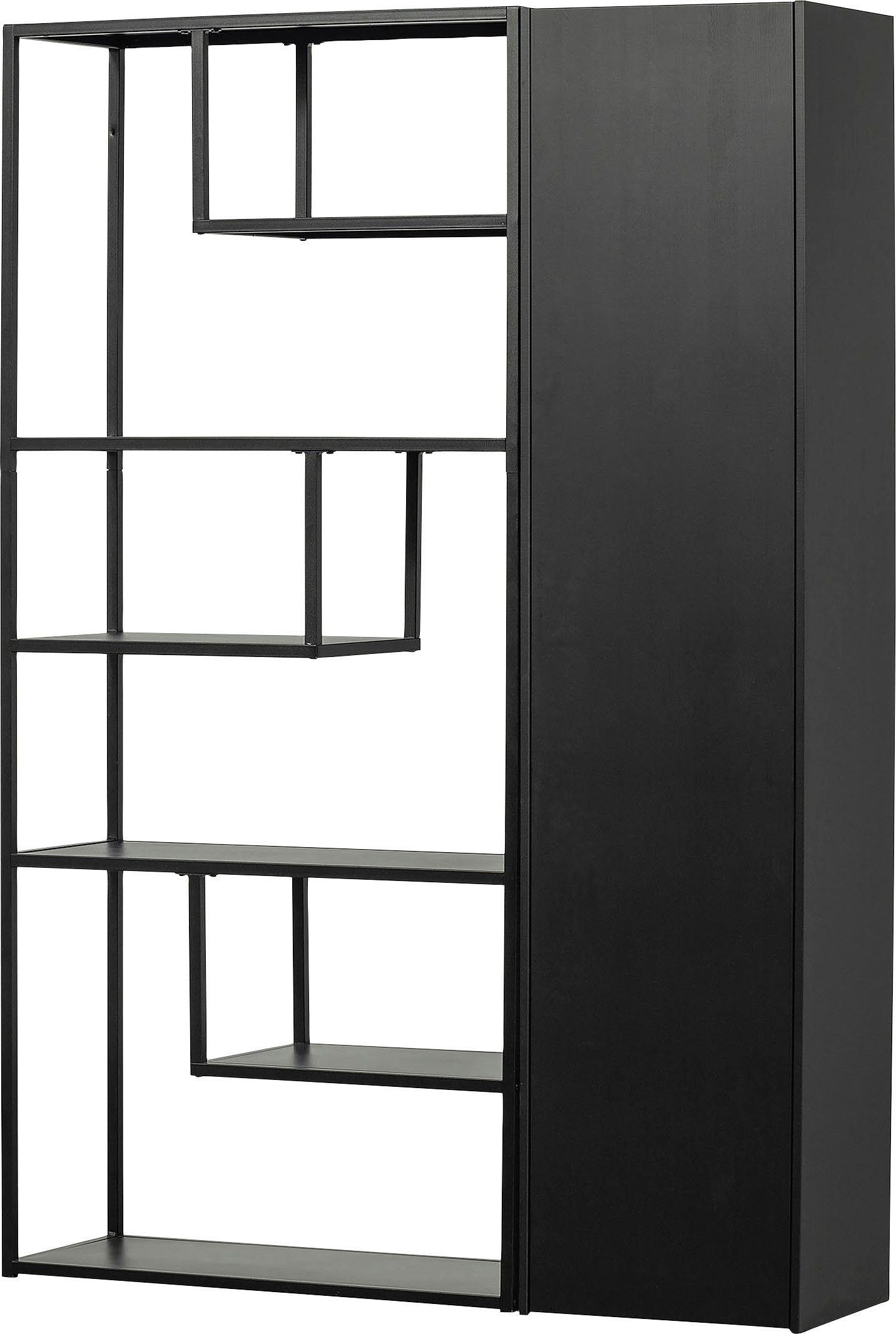 WOOOD Multifunctionele kast Teun in modern ontwerp, van dennenhout, breedte 44 cm