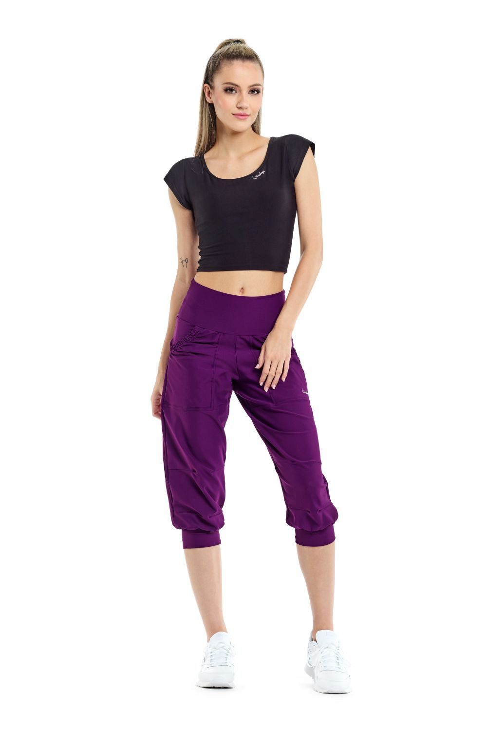 Winshape Crop-top AET137LS Functioneel licht en zacht cropped