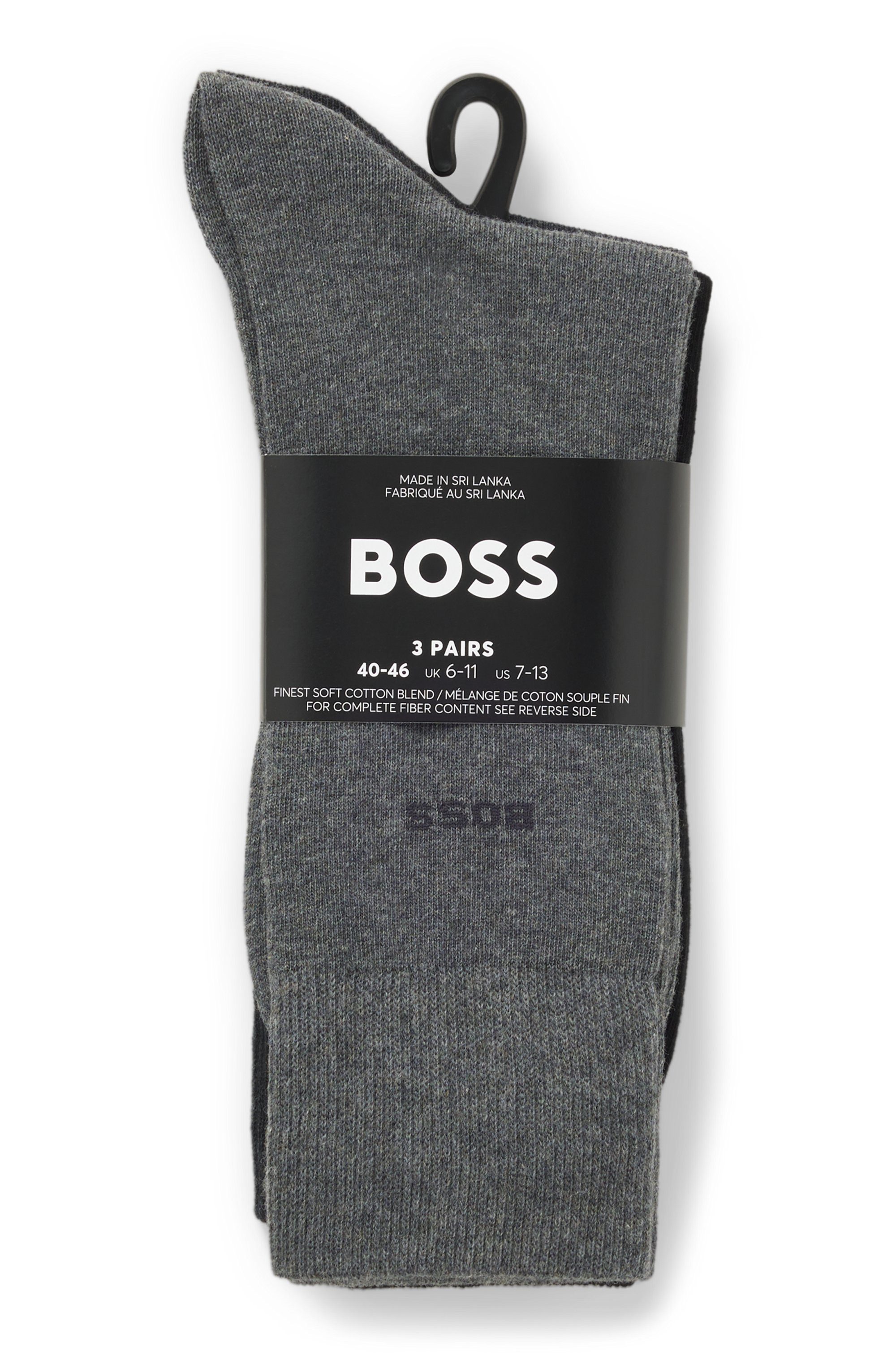 BOSS Sokken 3P RS Uni (3 paar)