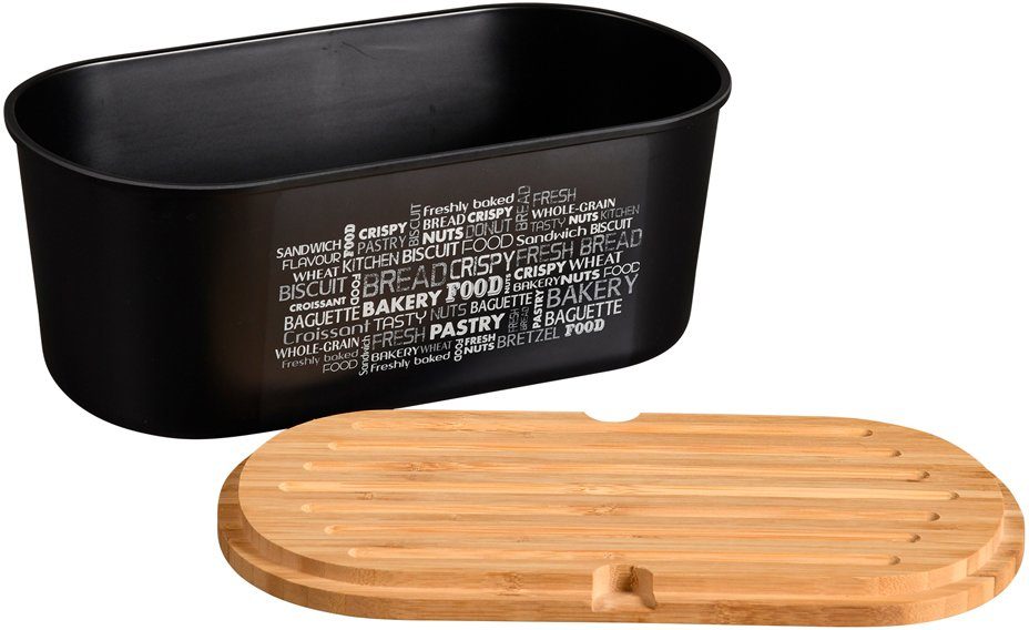 KESPER for kitchen & home Broodtrommel met snijplank (1-delig)