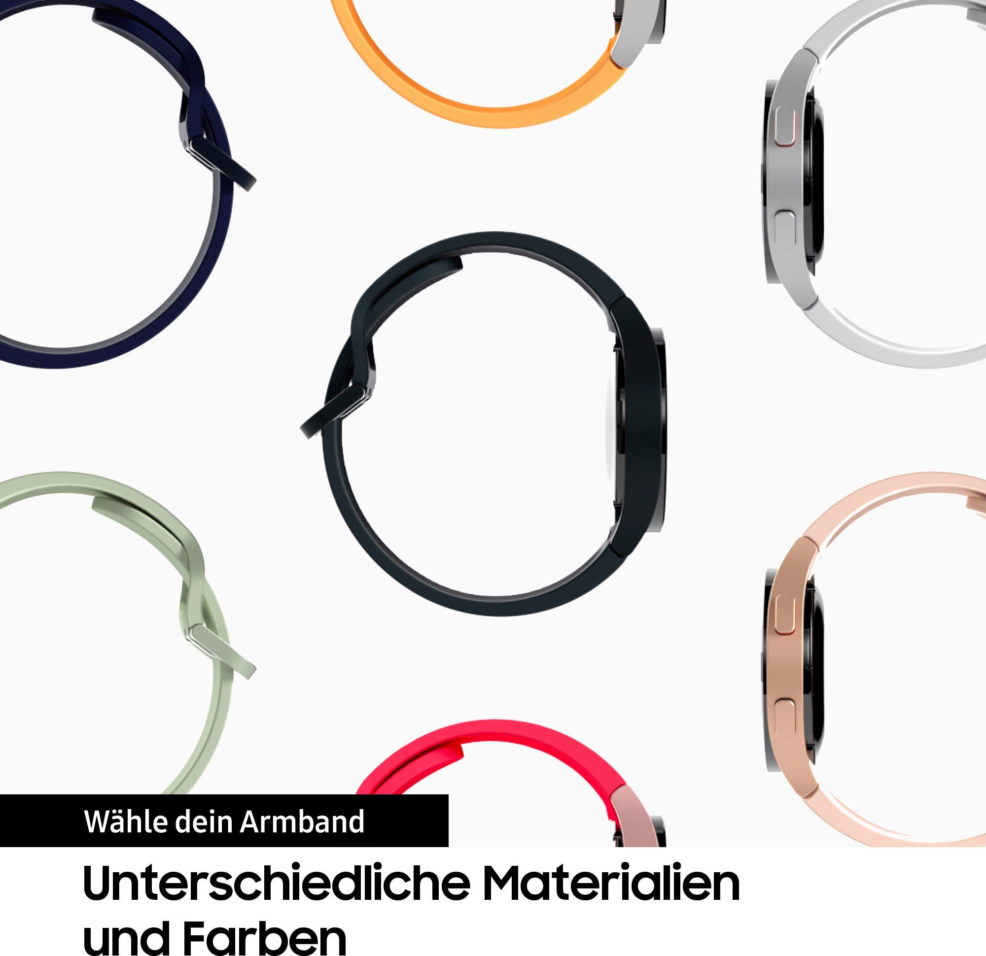 Samsung Smartwatch Galaxy Watch 4-40mm BT Fitnesshorloge, fitness-tracker, gezondheidsfuncties