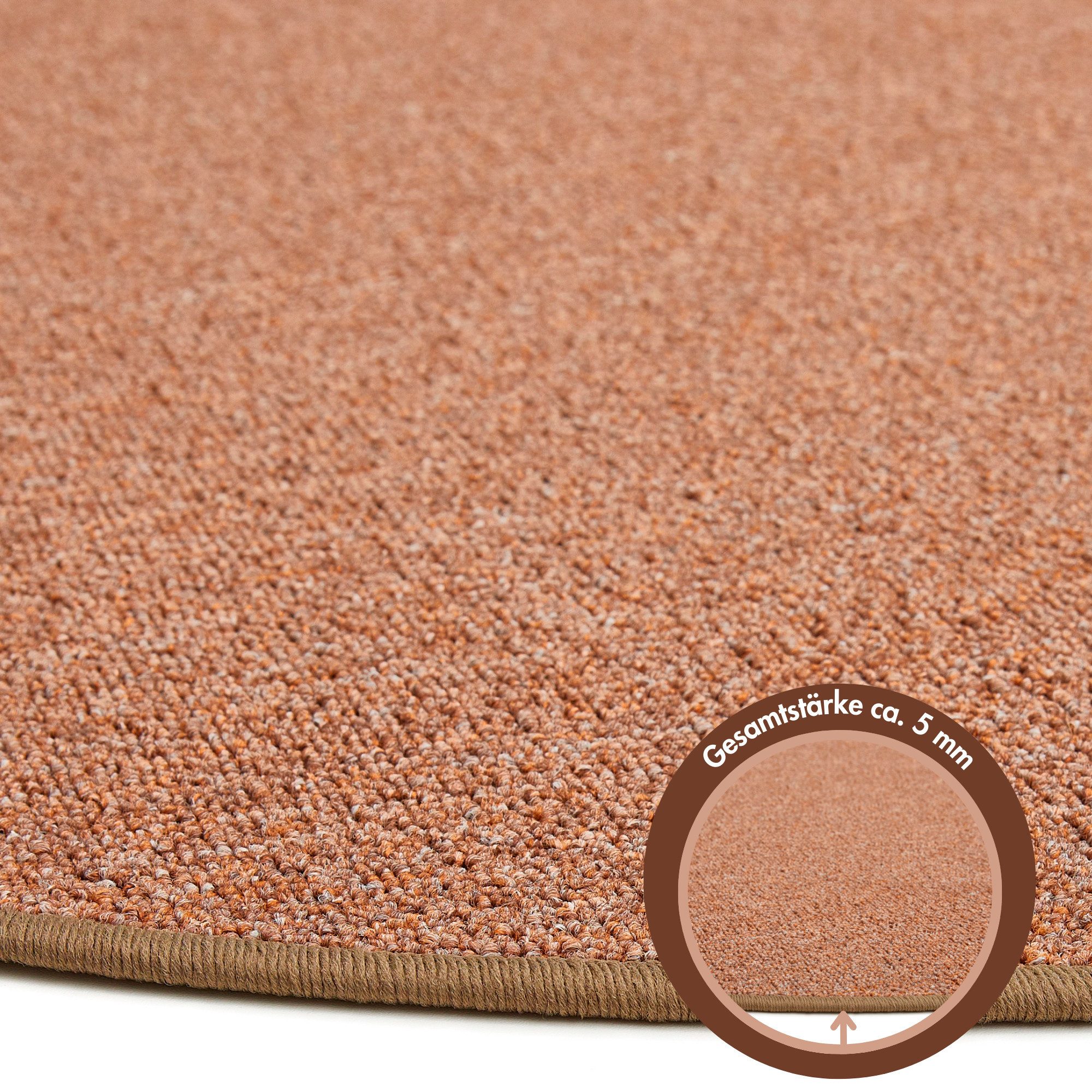 Andiamo Vloerkleed Luton, Made in Germany gemêleerde look, ideaal in de woonkamer & slaapkamer