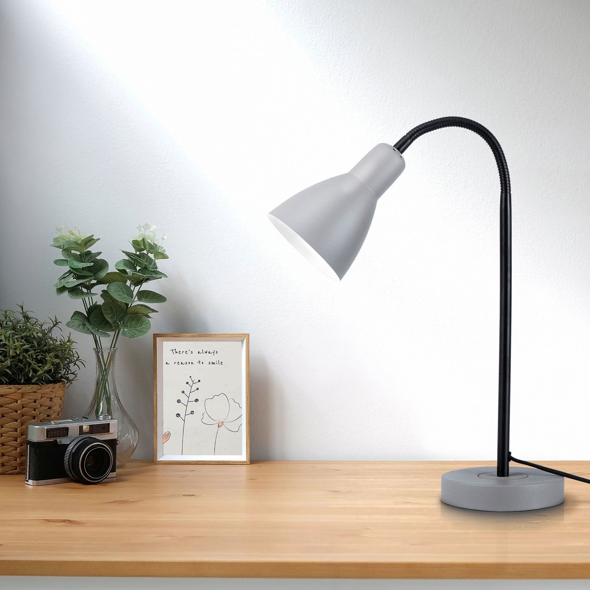 Paco Home Tafellamp WILHELM met compatibele dimmer en lichtbron