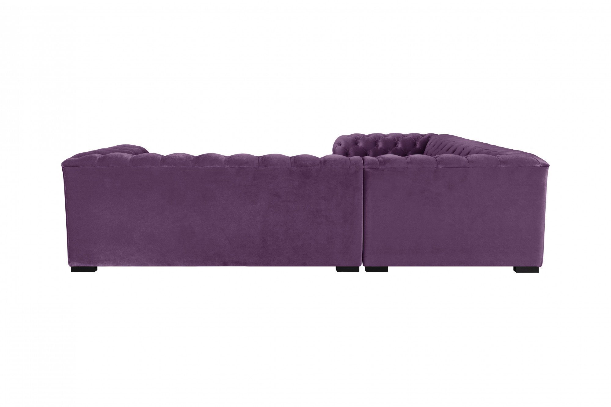 Home affaire Chesterfield-bank KALINA L-vorm hoogwaardig chesterfield design, zeer hoogwaardige afwerking