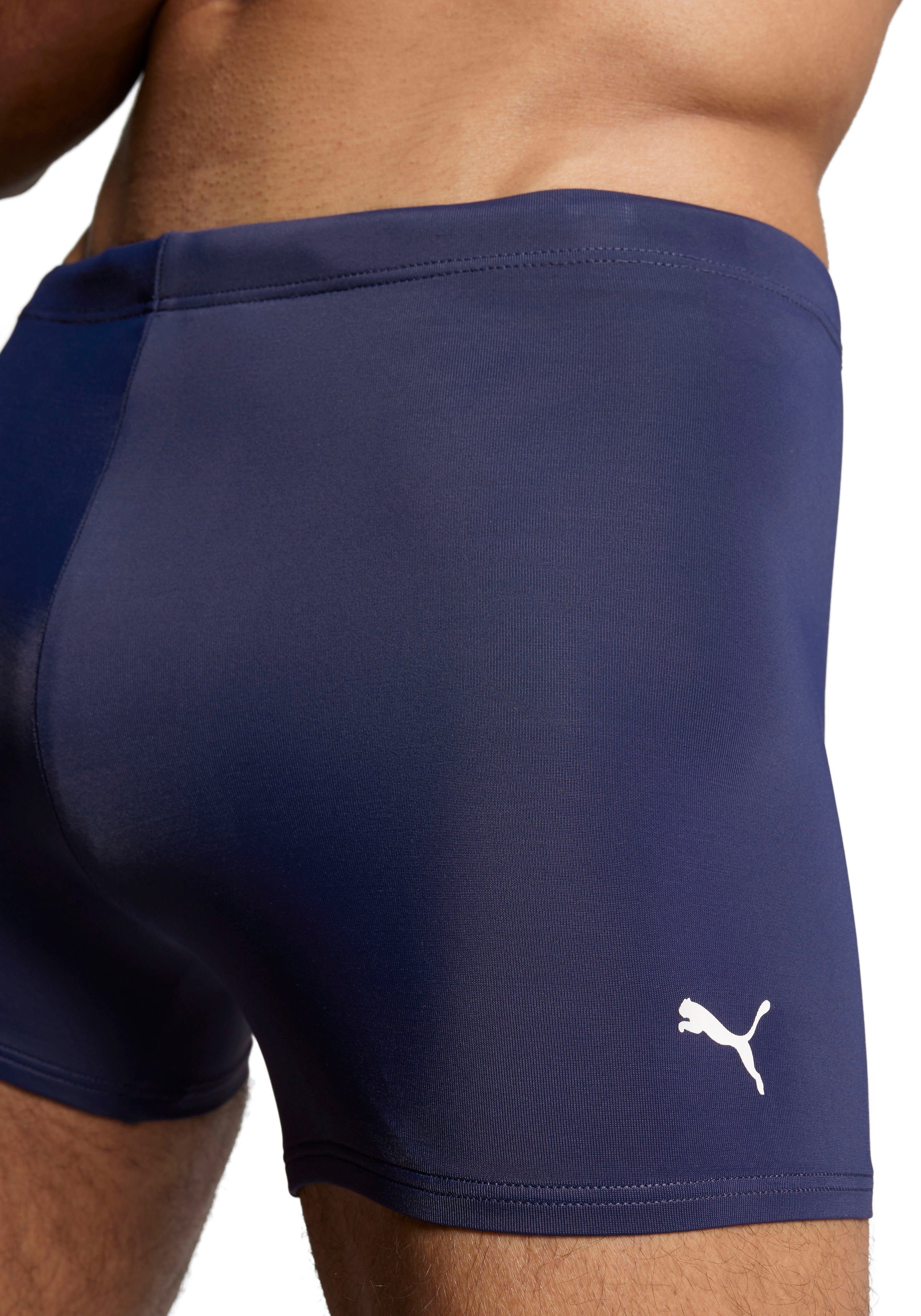 PUMA Zwembroek voor met kleine logo-opdruk