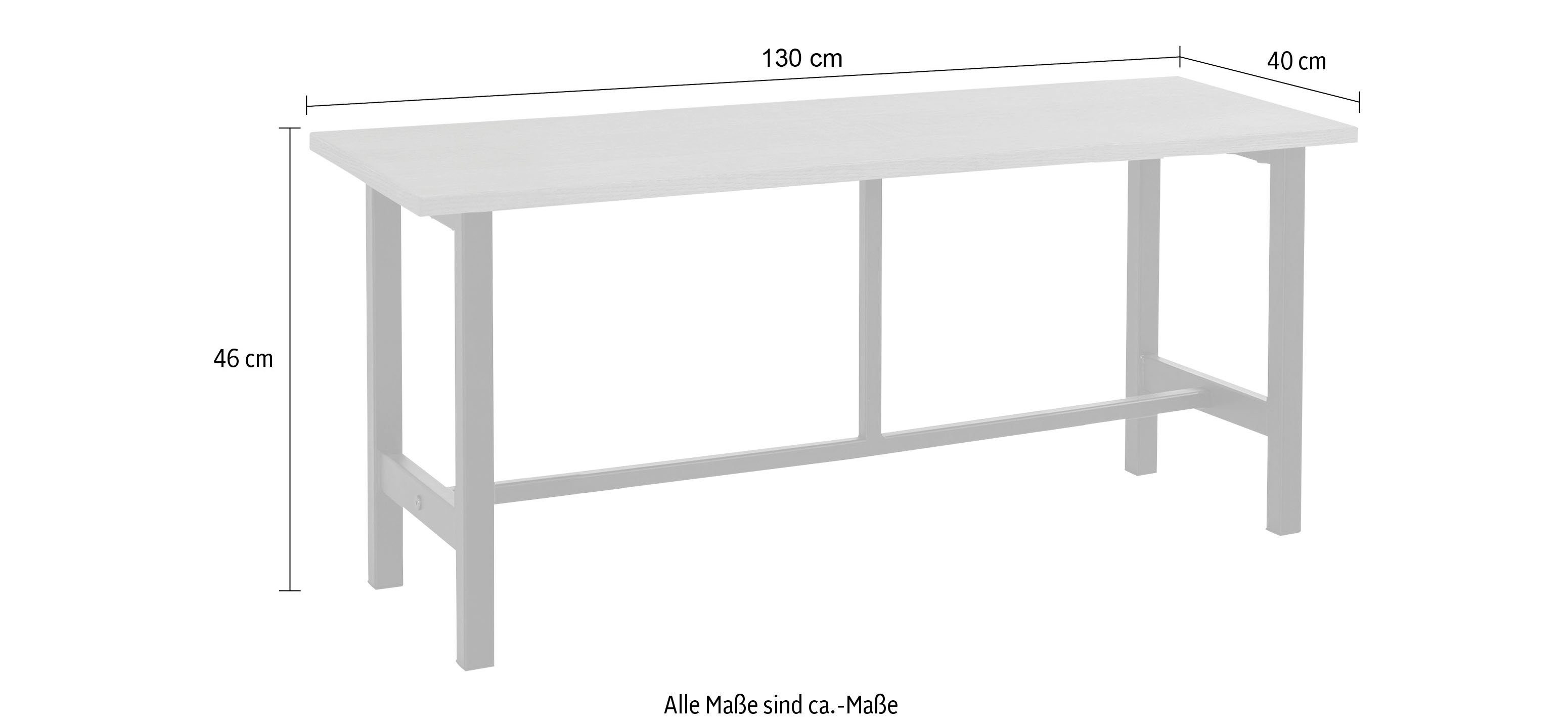 Guido Maria Kretschmer Home&Living Eetbank Sare Met echt houtfineer van eiken