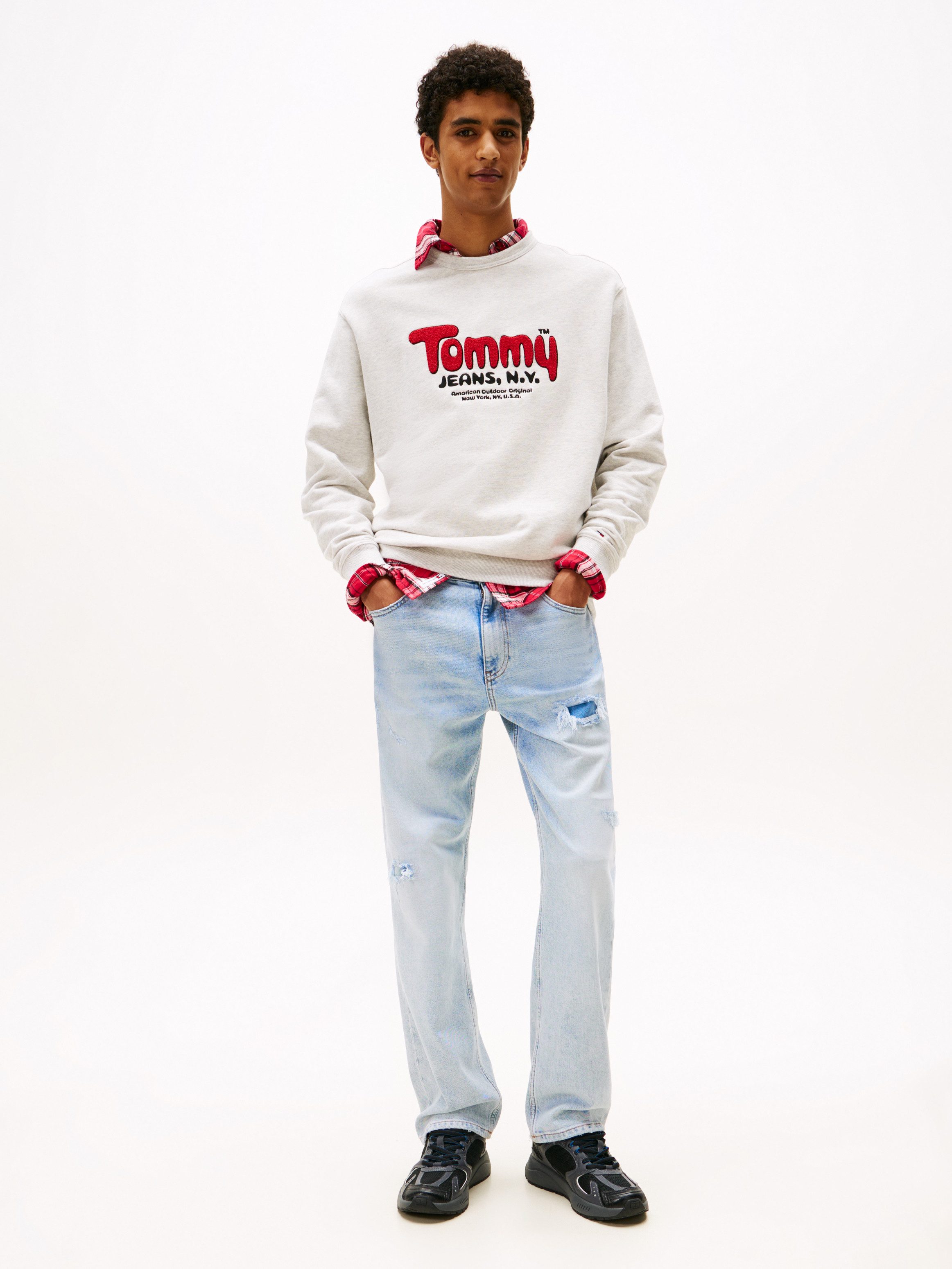 TOMMY JEANS Sweatshirt Boucle
