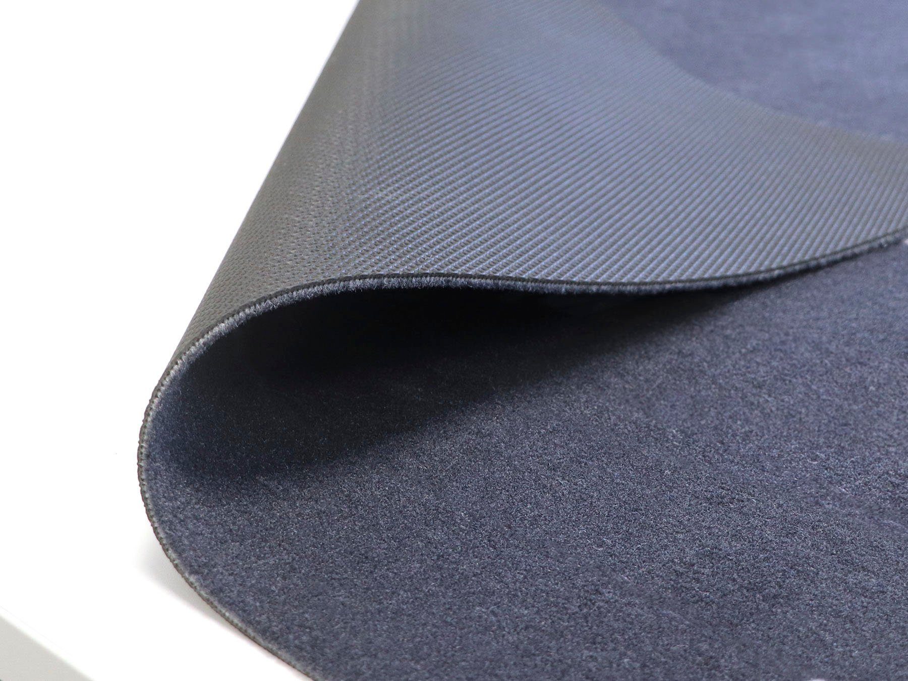 Primaflor-Ideen in Textil Mat BBQ grillmat zwart Barbecuemat ideaal als vloerbescherming, met tekst, antislip, wasbaar