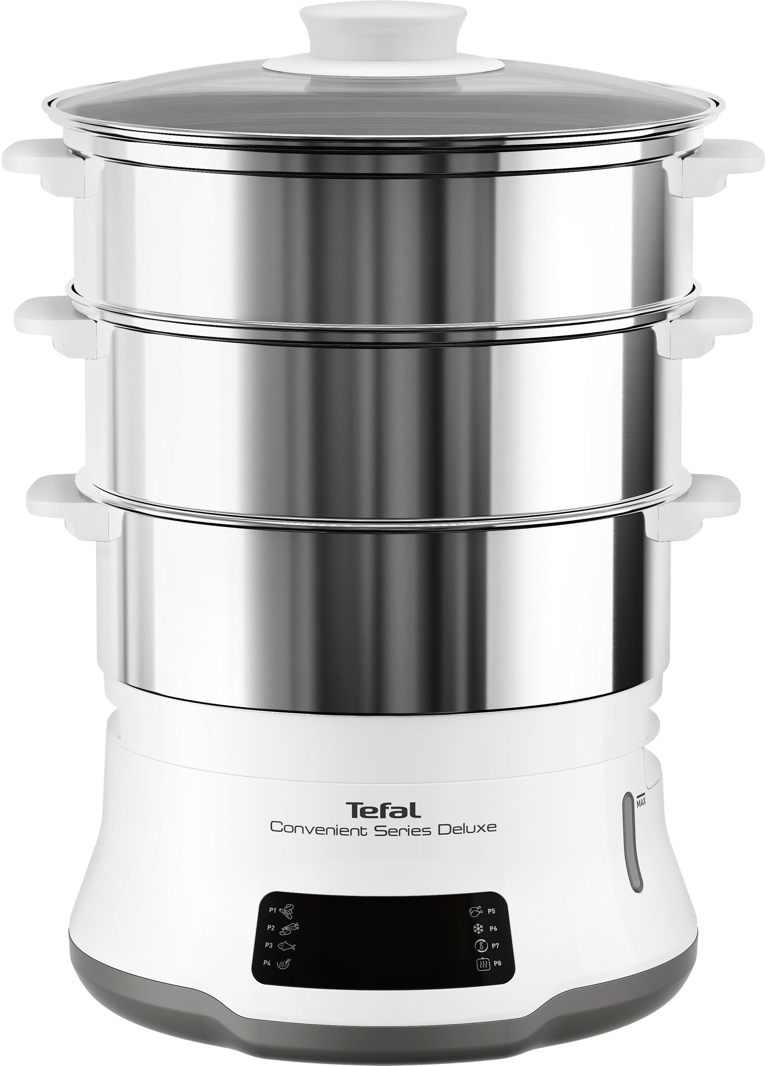 Tefal Stoomoven Convenient Series Deluxe Touchscreen, 8 programma’s, garen op 3 niveaus,...