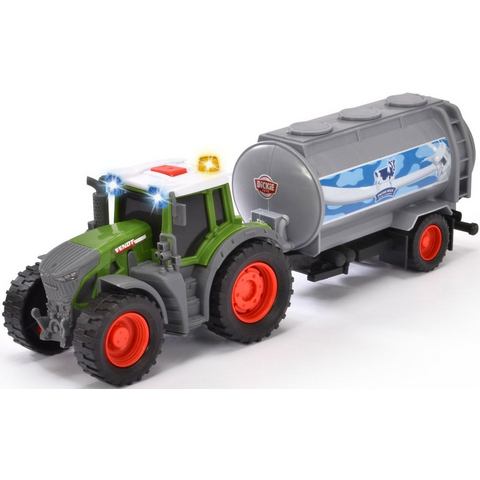 Dickie Toys Speelgoed-tractor Fendt mit Milch-Anhänger