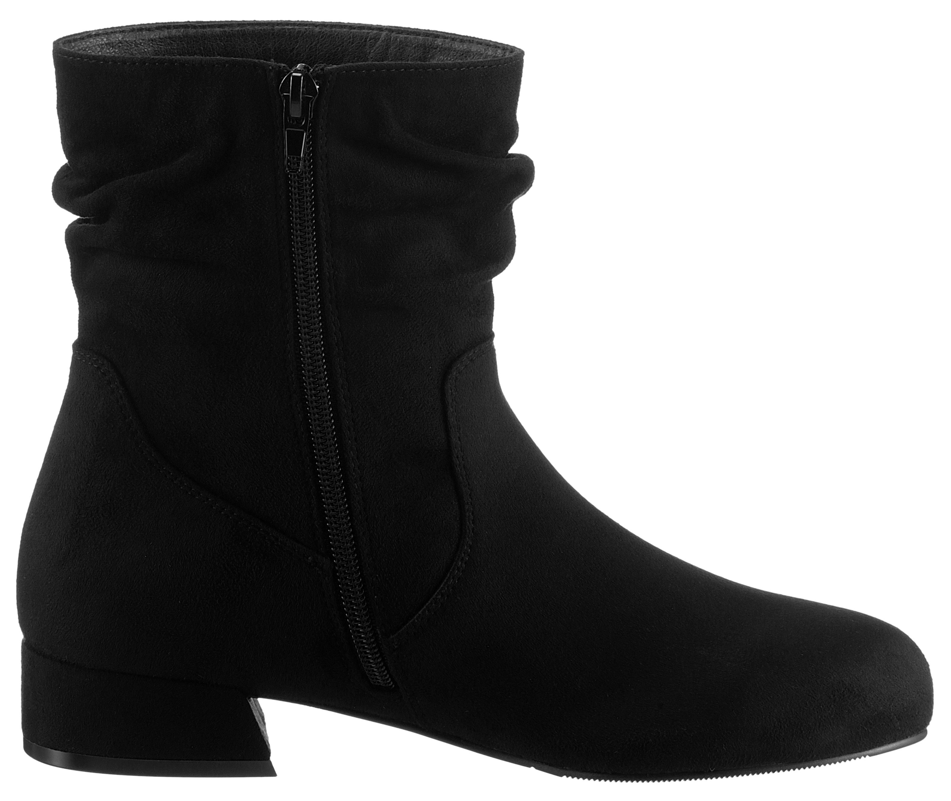 Aniston SHOES Laarsjes met gerimpelde schacht - nieuwe collectie