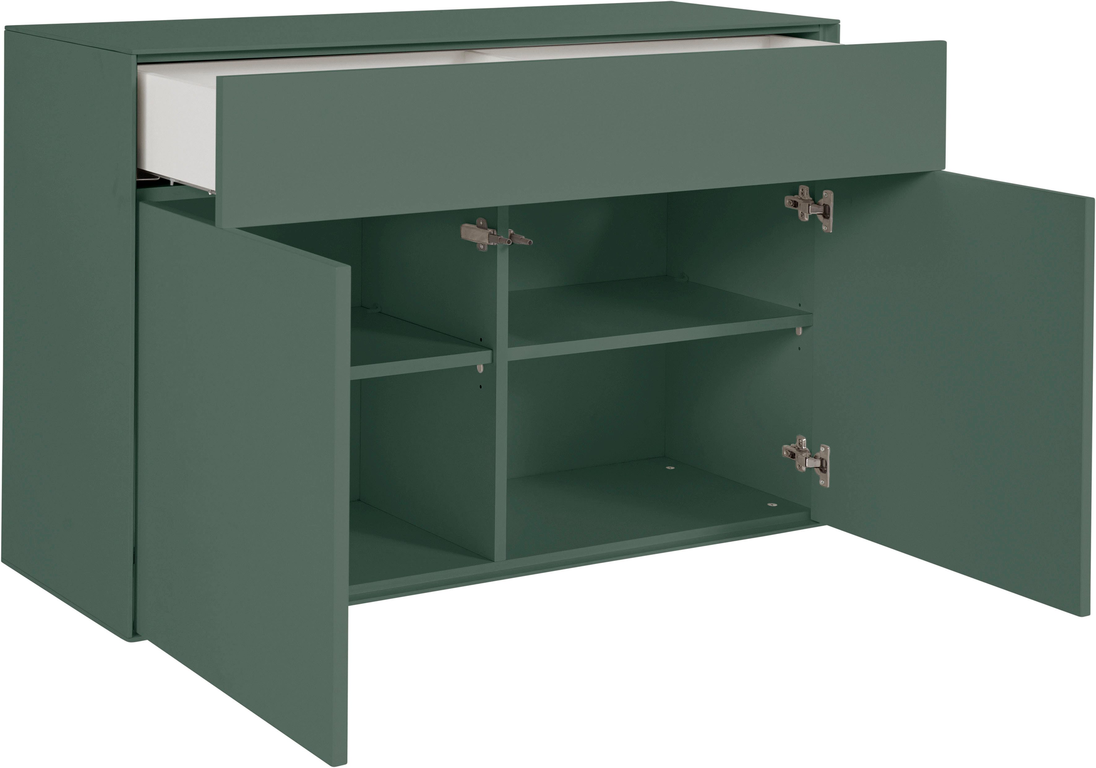 LeGer Home by Lena Gercke Dressoir Essentials Breedte: 112 cm, MDF gelakt, push-to-open-functie